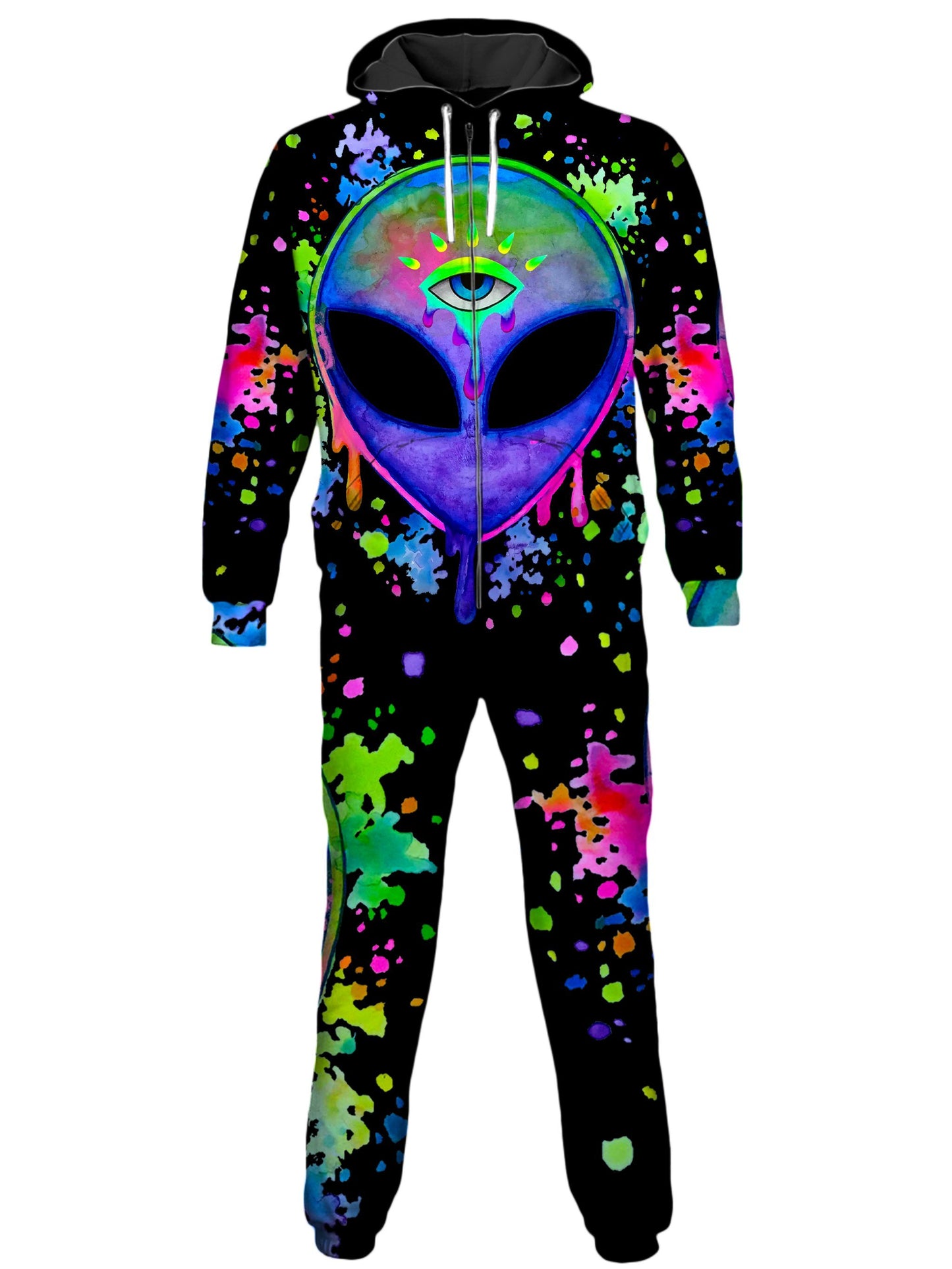 BrizBazaar Splatter Alien Onesie