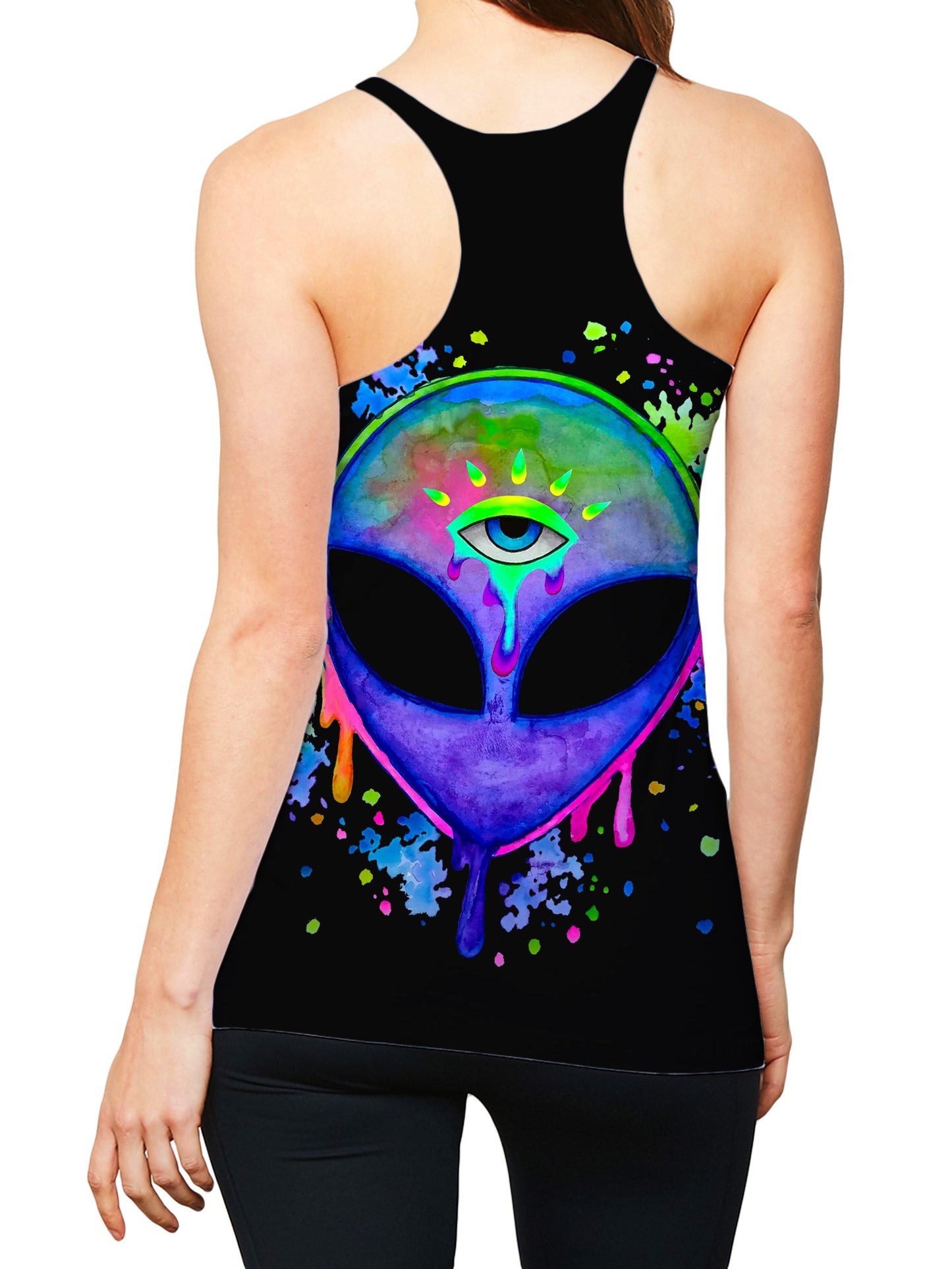 BrizBazaar Splatter Alien Women's Tank
