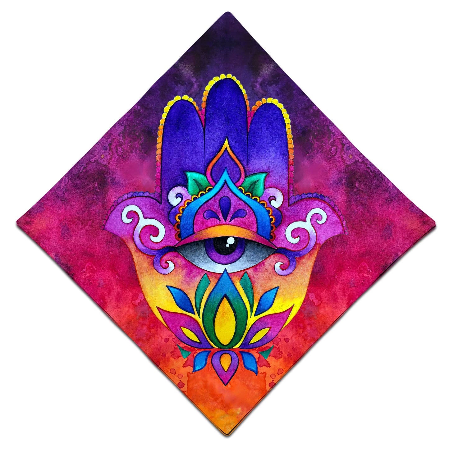 Sunset Hamsa Bandana, BrizBazaar, | iEDM