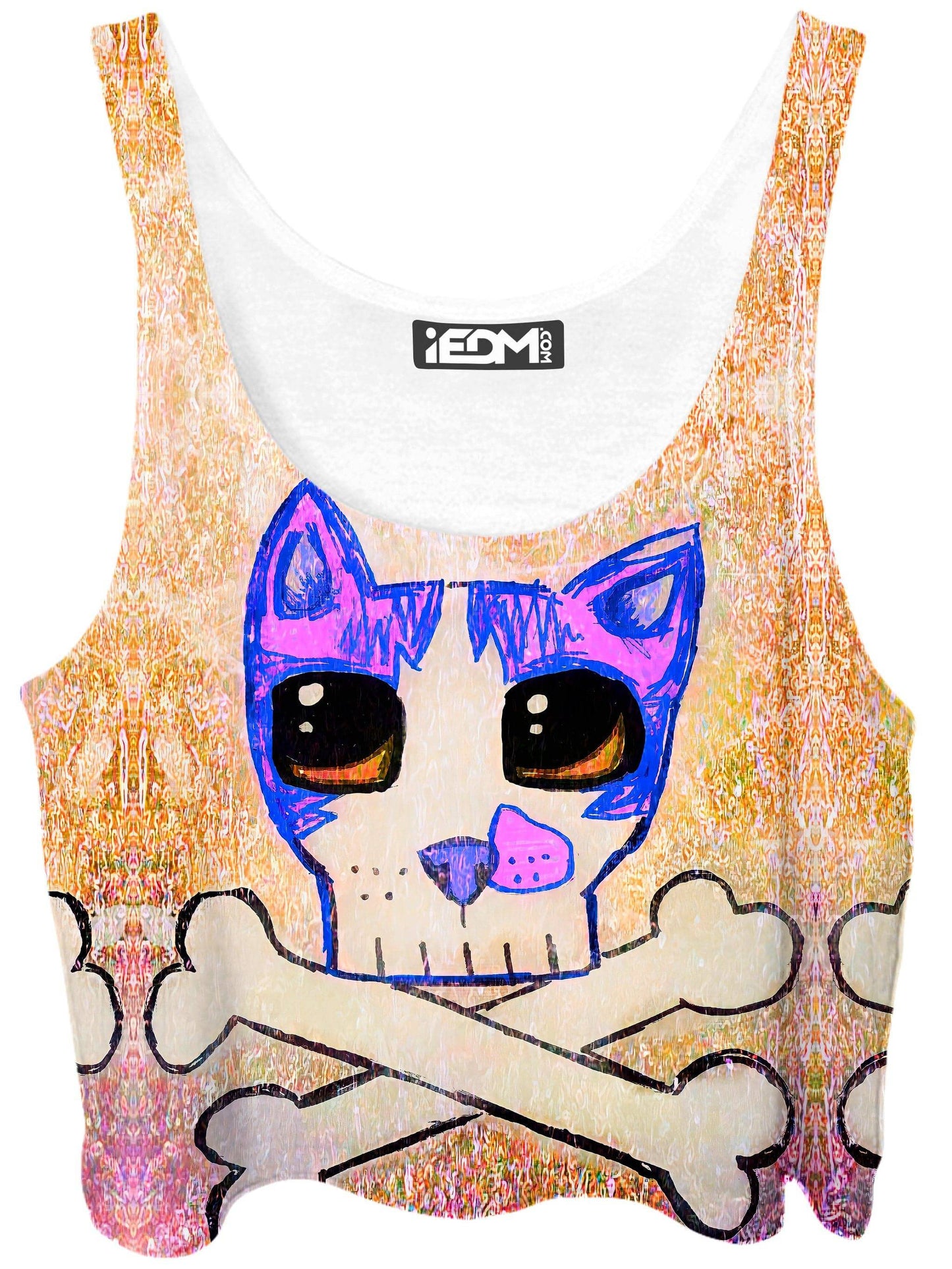 Aerro Blue Crop Top, CrazyKona, | iEDM