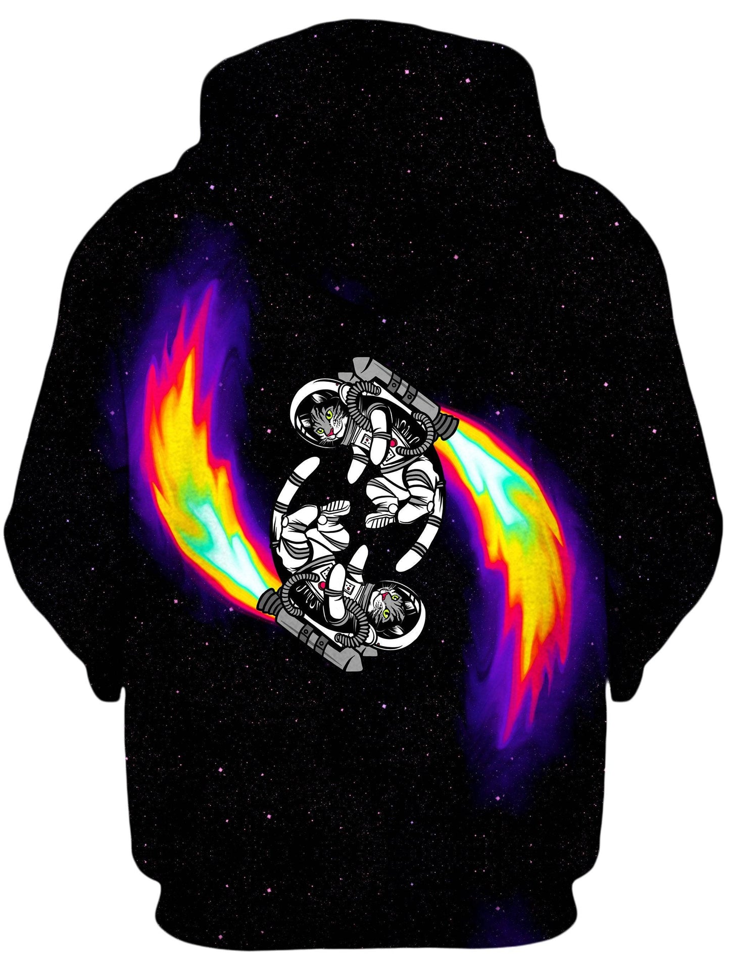 Astrocats Unisex Zip-Up Hoodie, Designosaur, | iEDM