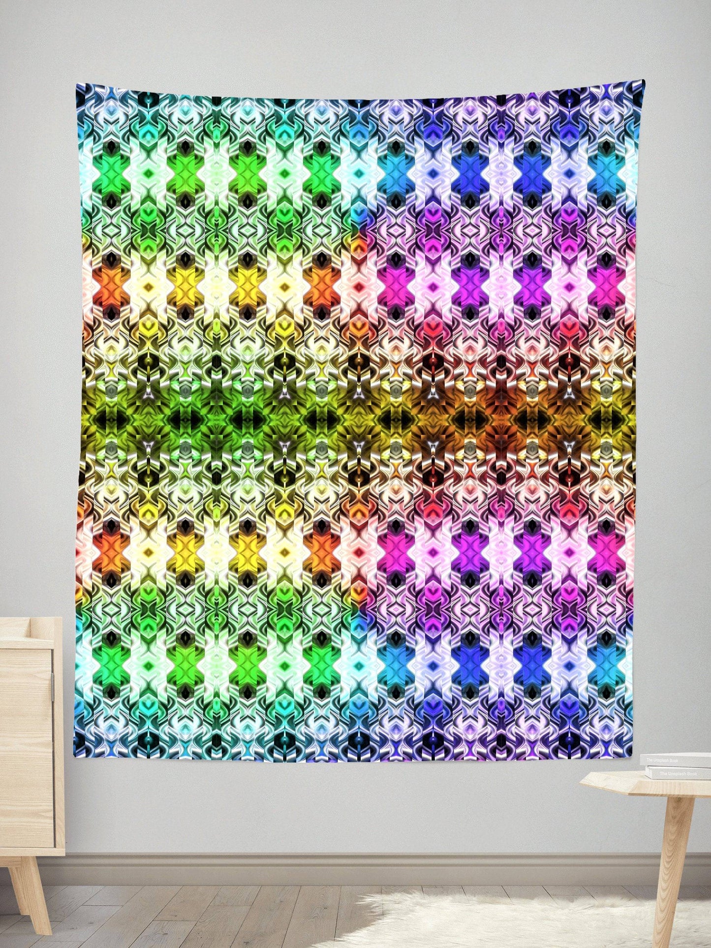 Crystal Crown Tapestry, Glass Prism Studios, | iEDM