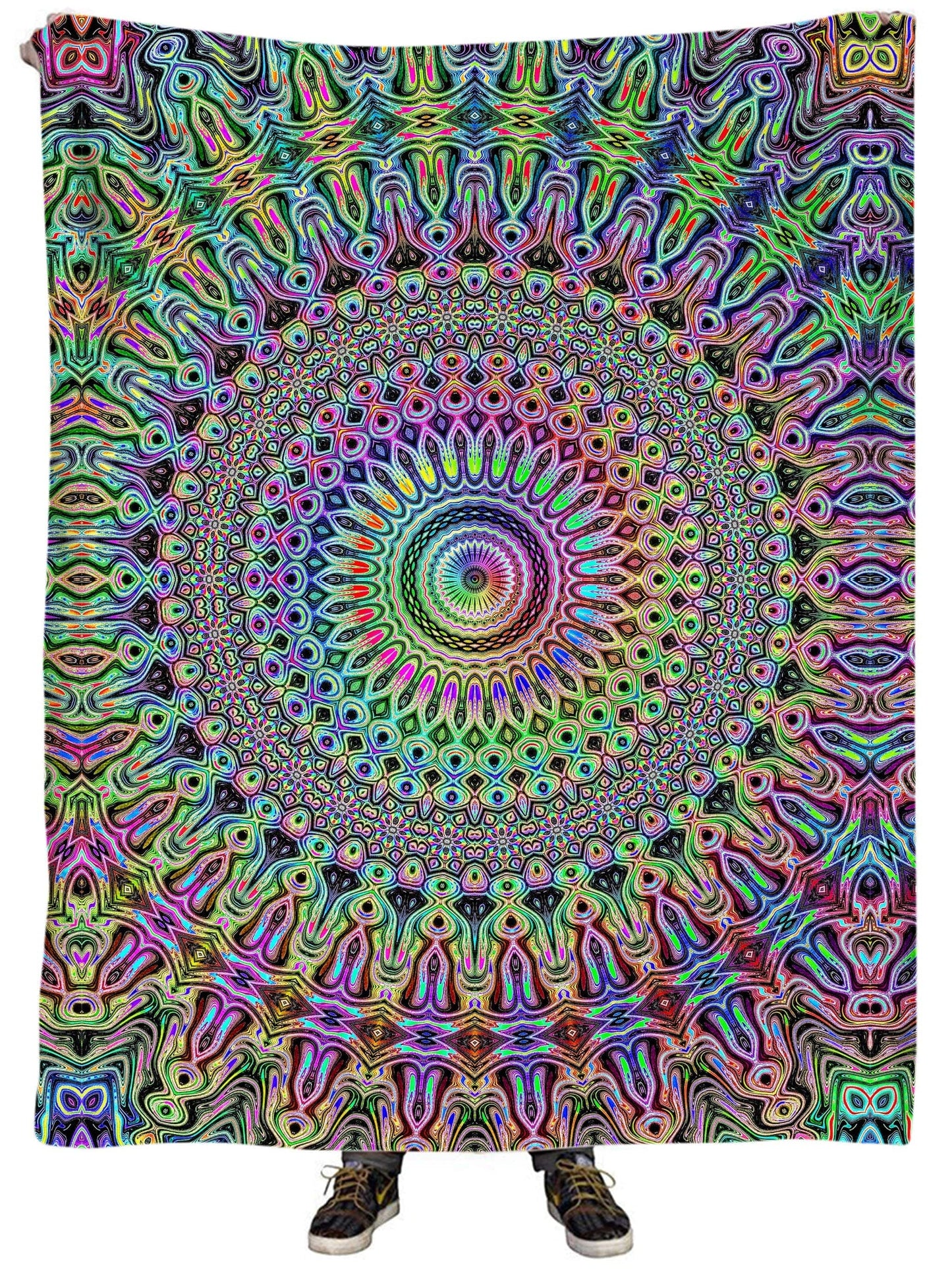 Delta Gate Plush Blanket, Glass Prism Studios, | iEDM