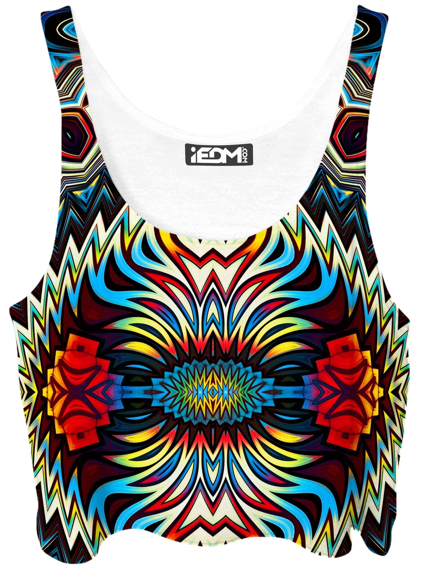 Fire for the Tribe Crop Top, Glass Prism Studios, | iEDM