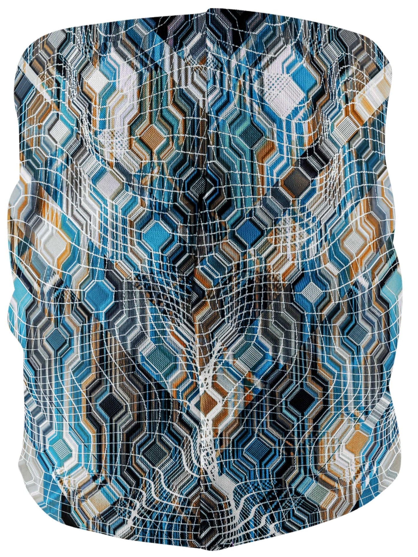 Fractional Data Bandana Mask, Glass Prism Studios, | iEDM