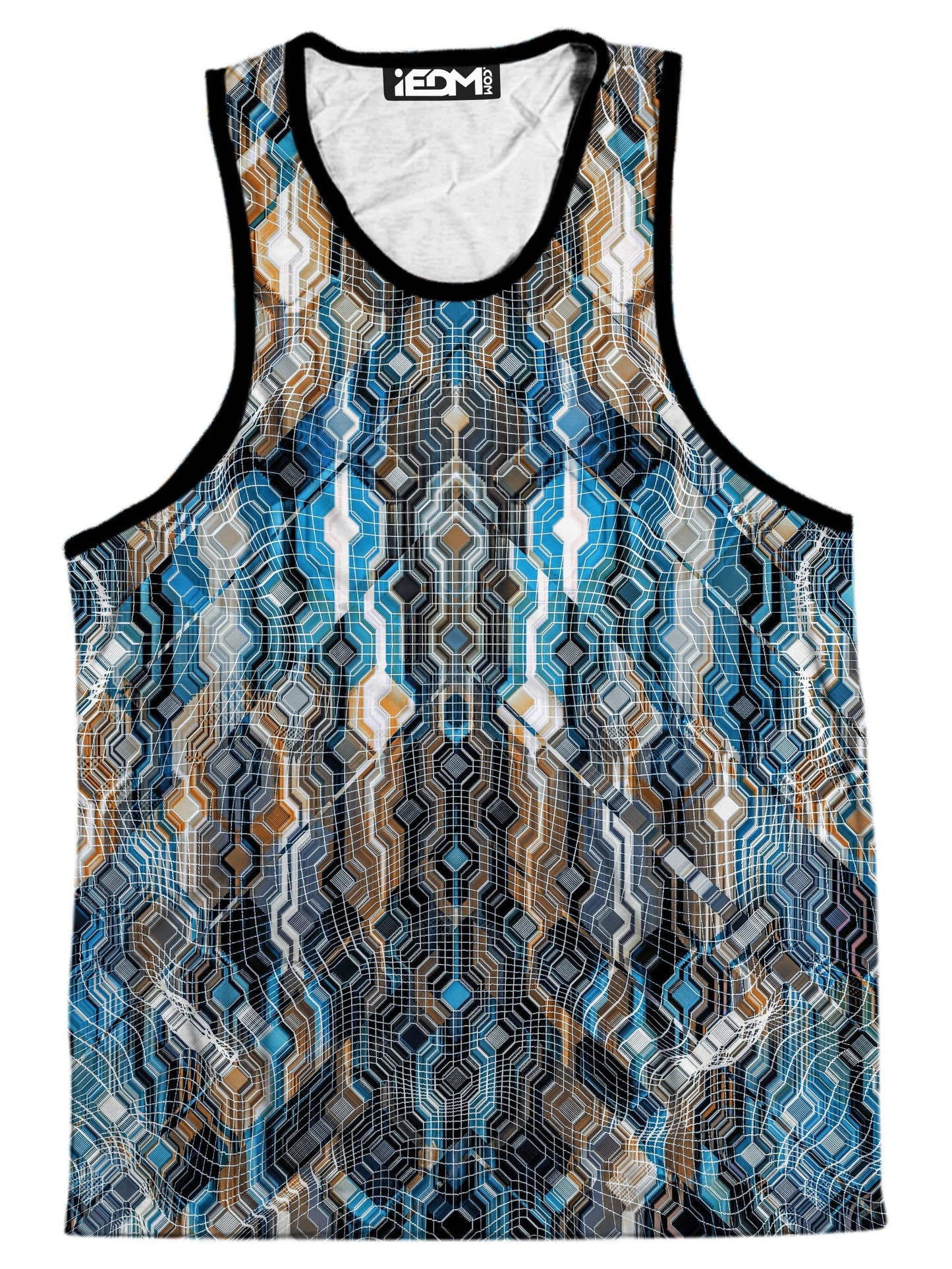 Fractional Data Men's Tank, Glass Prism Studios, | iEDM