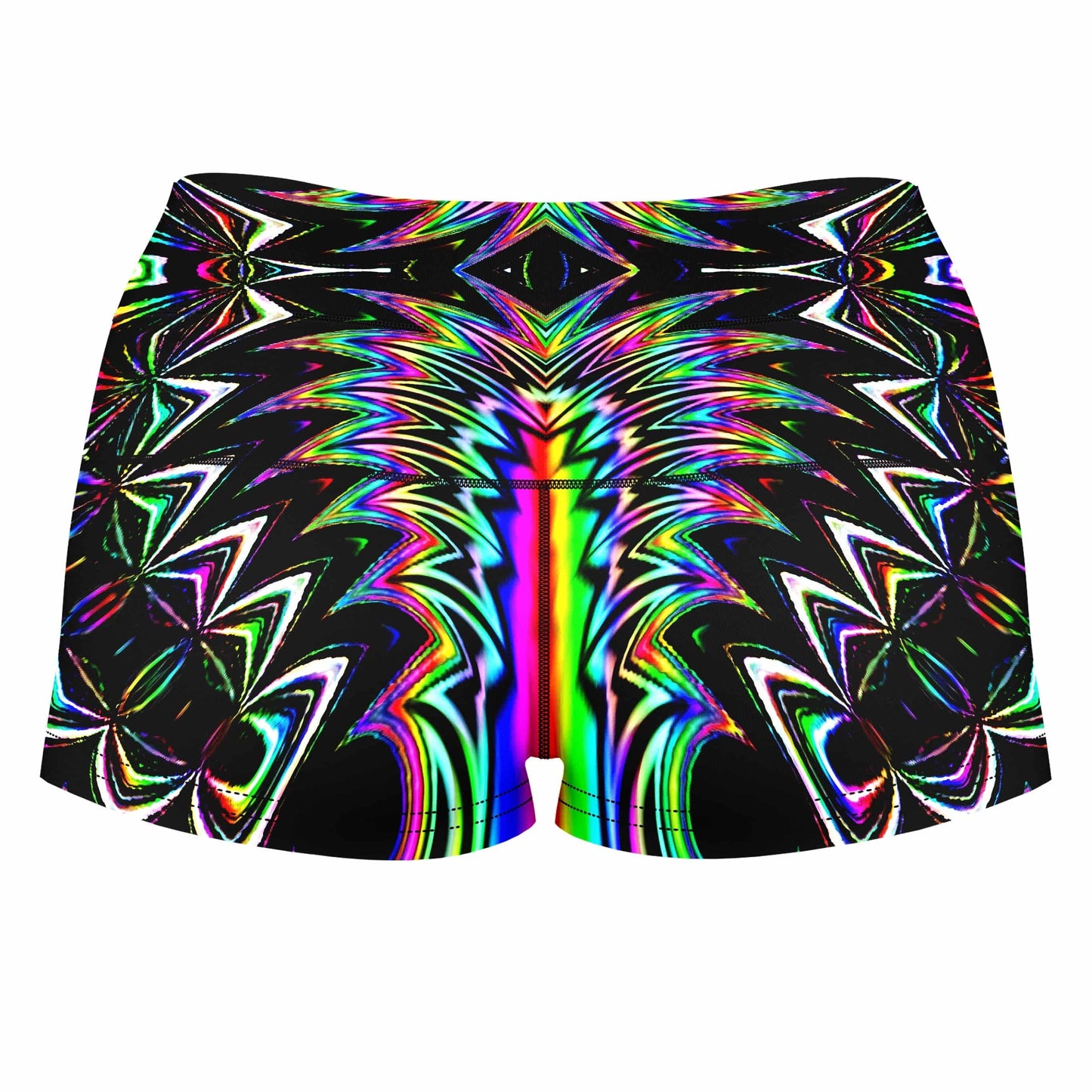 Growth High-Waisted Women's Shorts, Glass Prism Studios, | iEDM