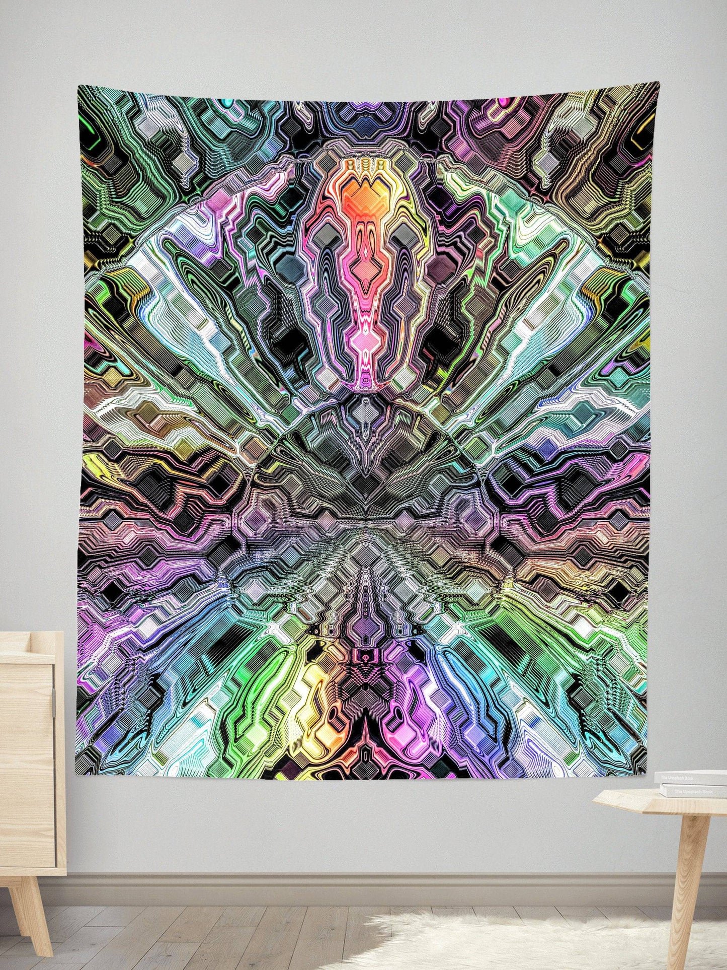 Holographic Storm Tapestry, Glass Prism Studios, | iEDM