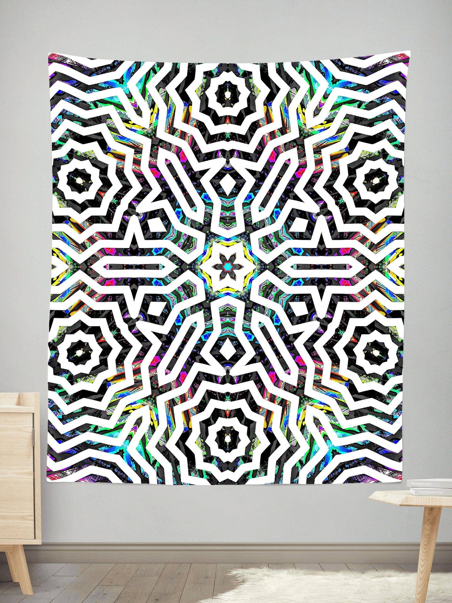 Iridized II Tapestry, Glass Prism Studios, | iEDM