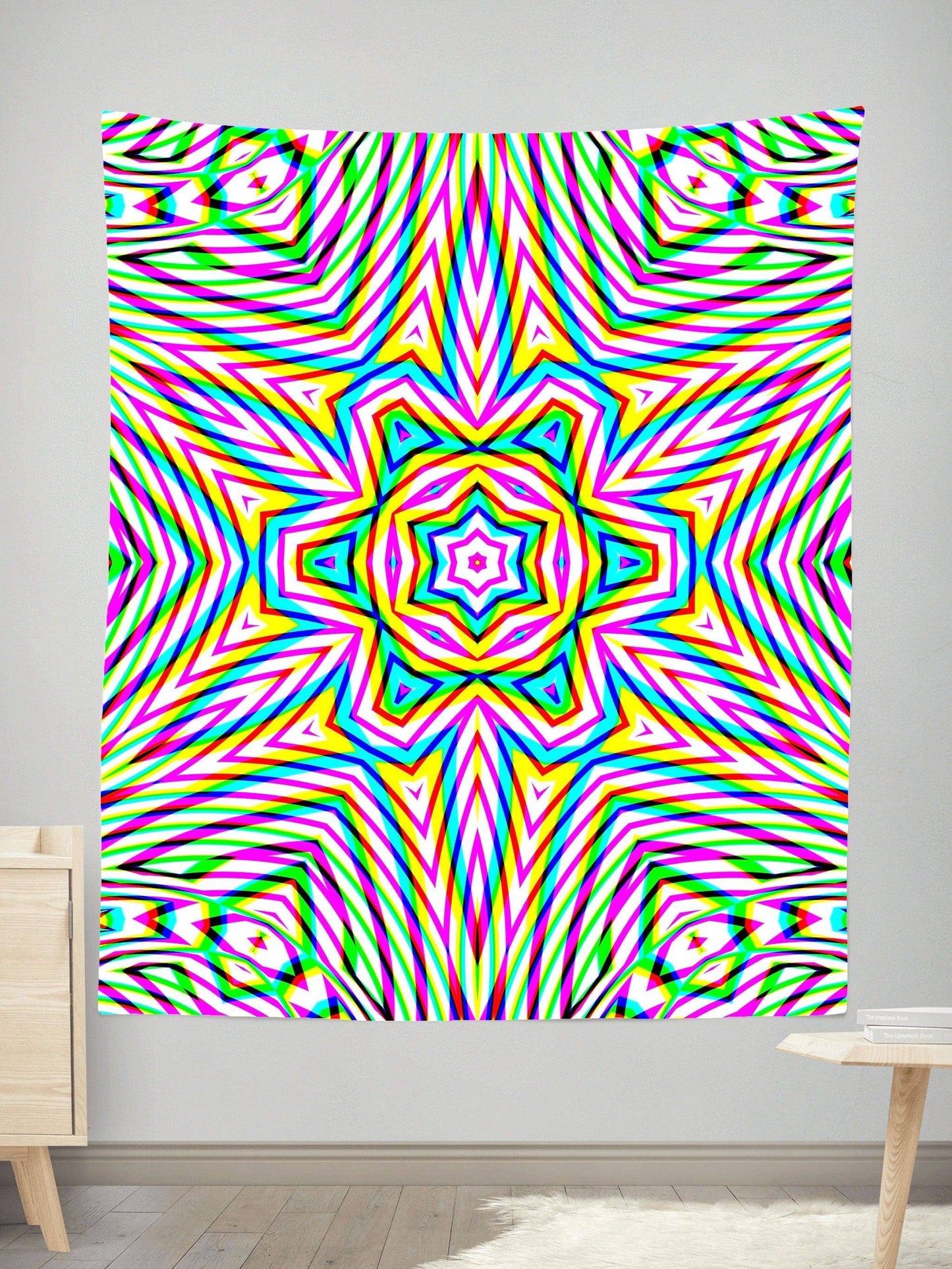 Jungle Leaves Tapestry, Glass Prism Studios, | iEDM