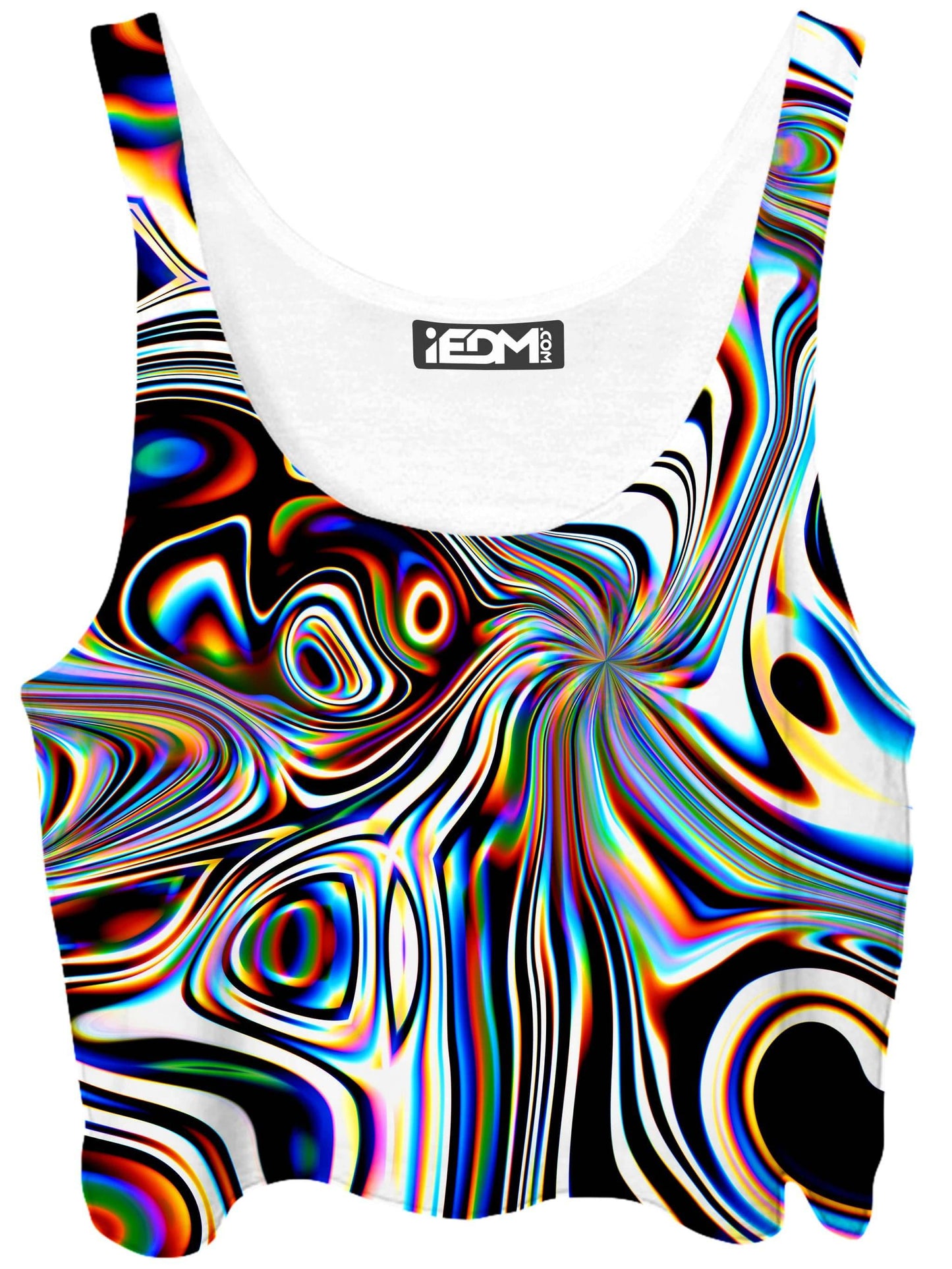 Oil Aura Crop Top, Glass Prism Studios, | iEDM
