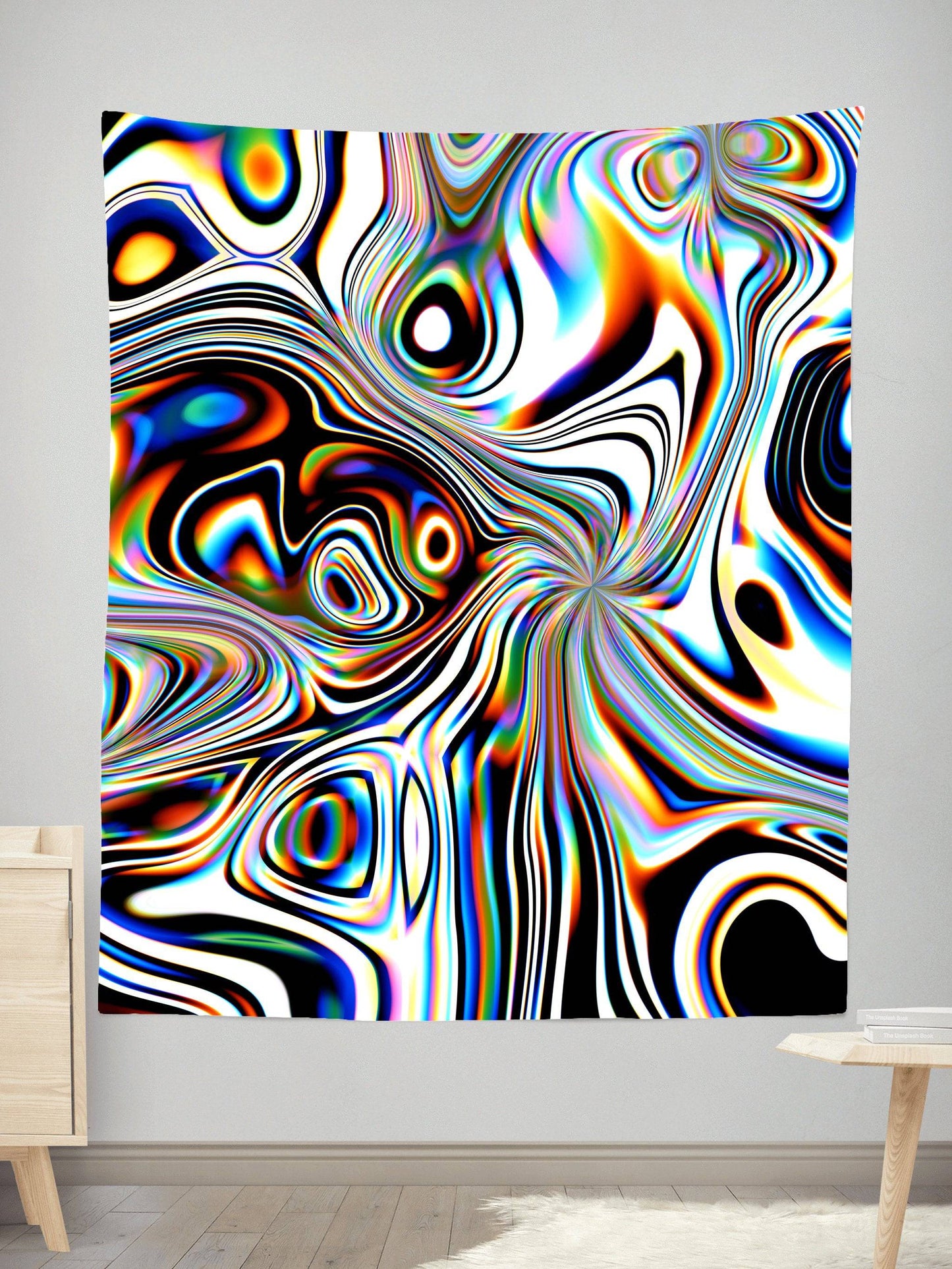 Oil Aura Tapestry, Glass Prism Studios, | iEDM