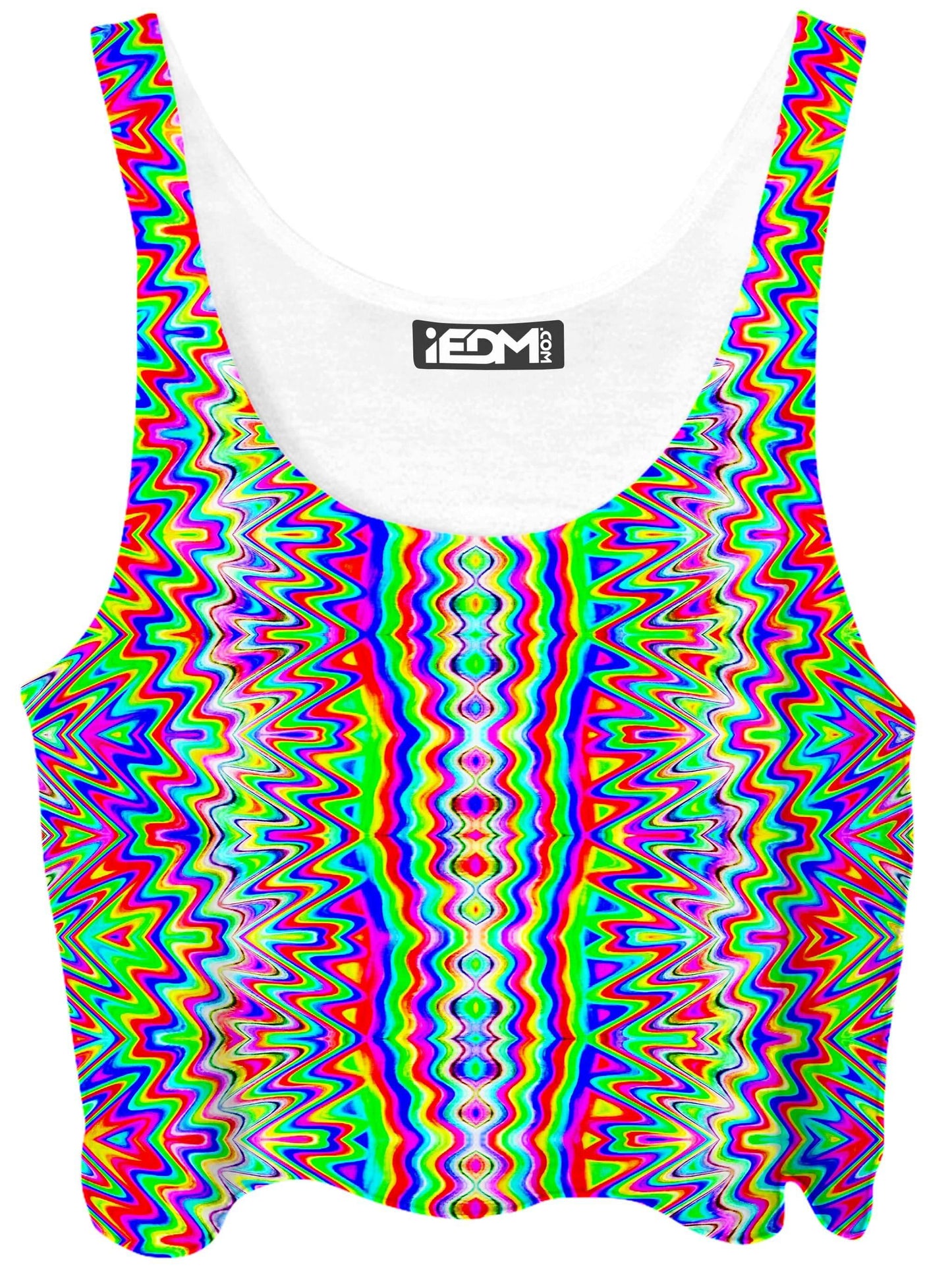 Psy Trip Crop Top, Glass Prism Studios, | iEDM