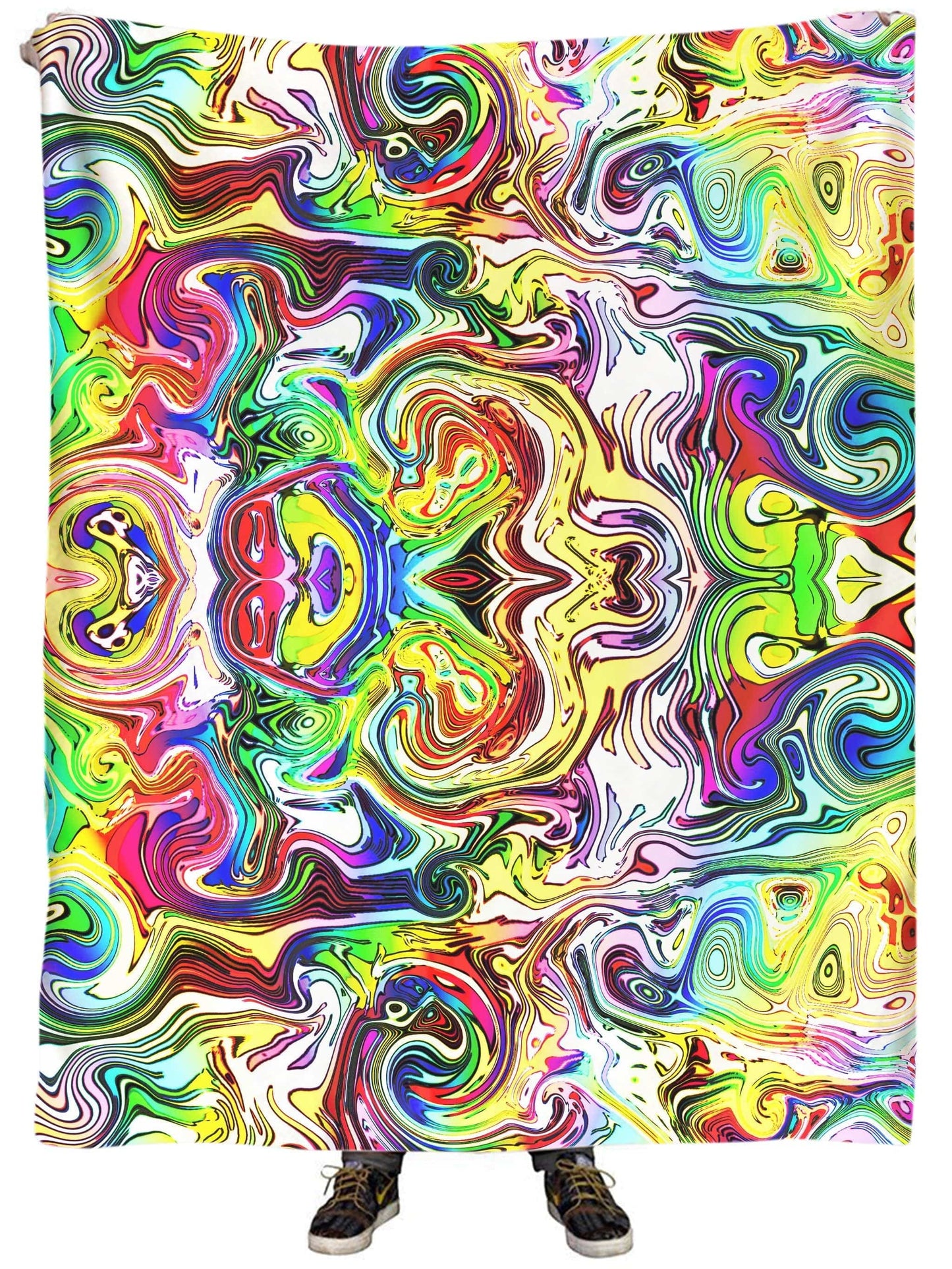 Swirly Gig Plush Blanket, Glass Prism Studios, | iEDM