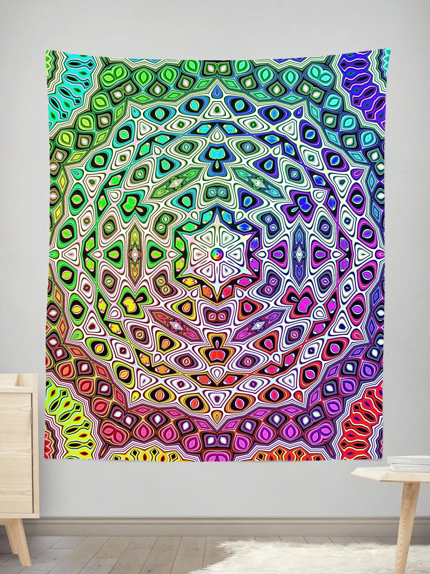 The Seed of God Tapestry, Glass Prism Studios, | iEDM