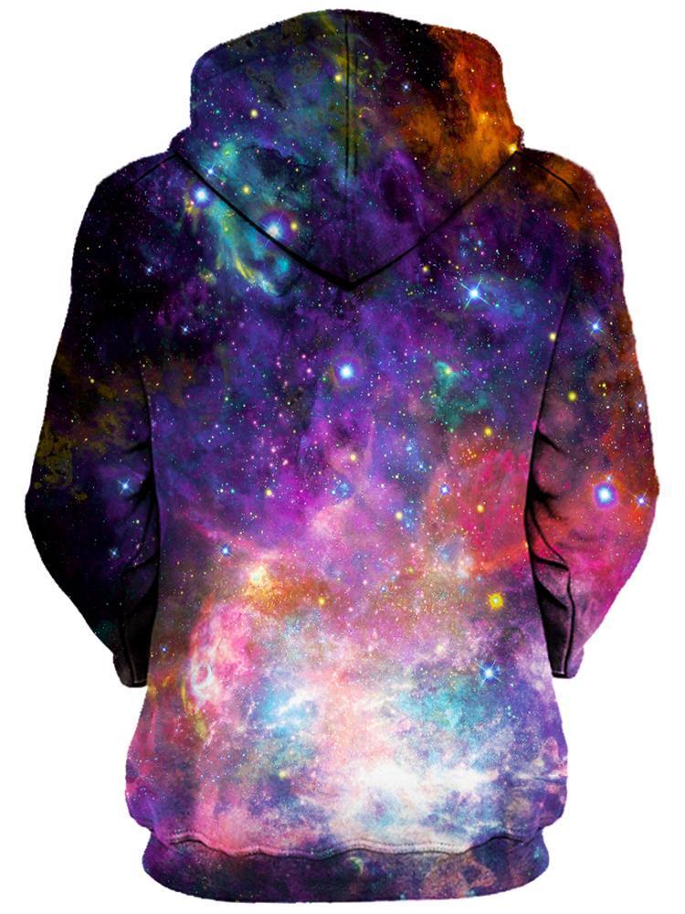 Gratefully Dyed Coral Corona Unisex Zip-Up Hoodie - iEDM