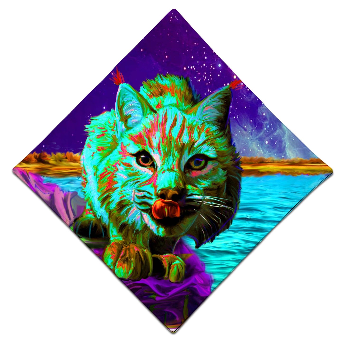 Neon Wonderland Bandana, Heather McNeil, | iEDM