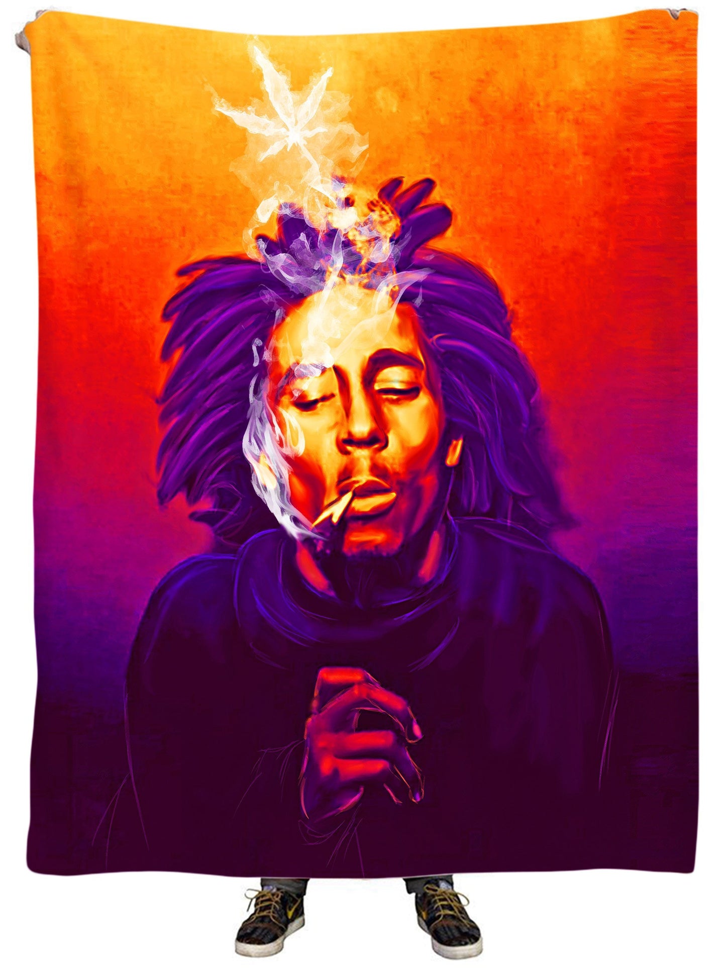 One Love Plush Blanket, Heather McNeil, | iEDM