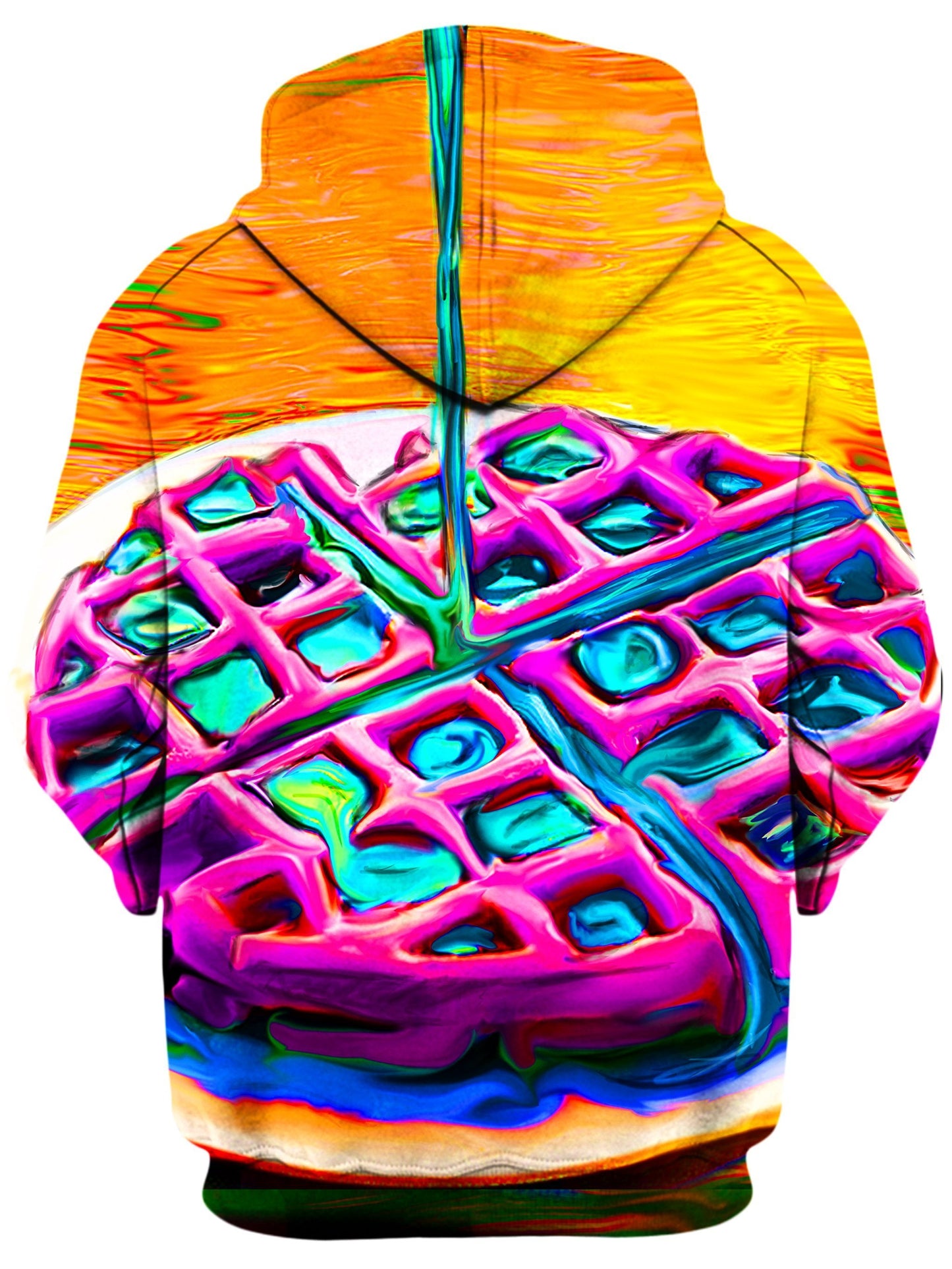 Waffles Unisex Zip-Up Hoodie, Heather McNeil, | iEDM