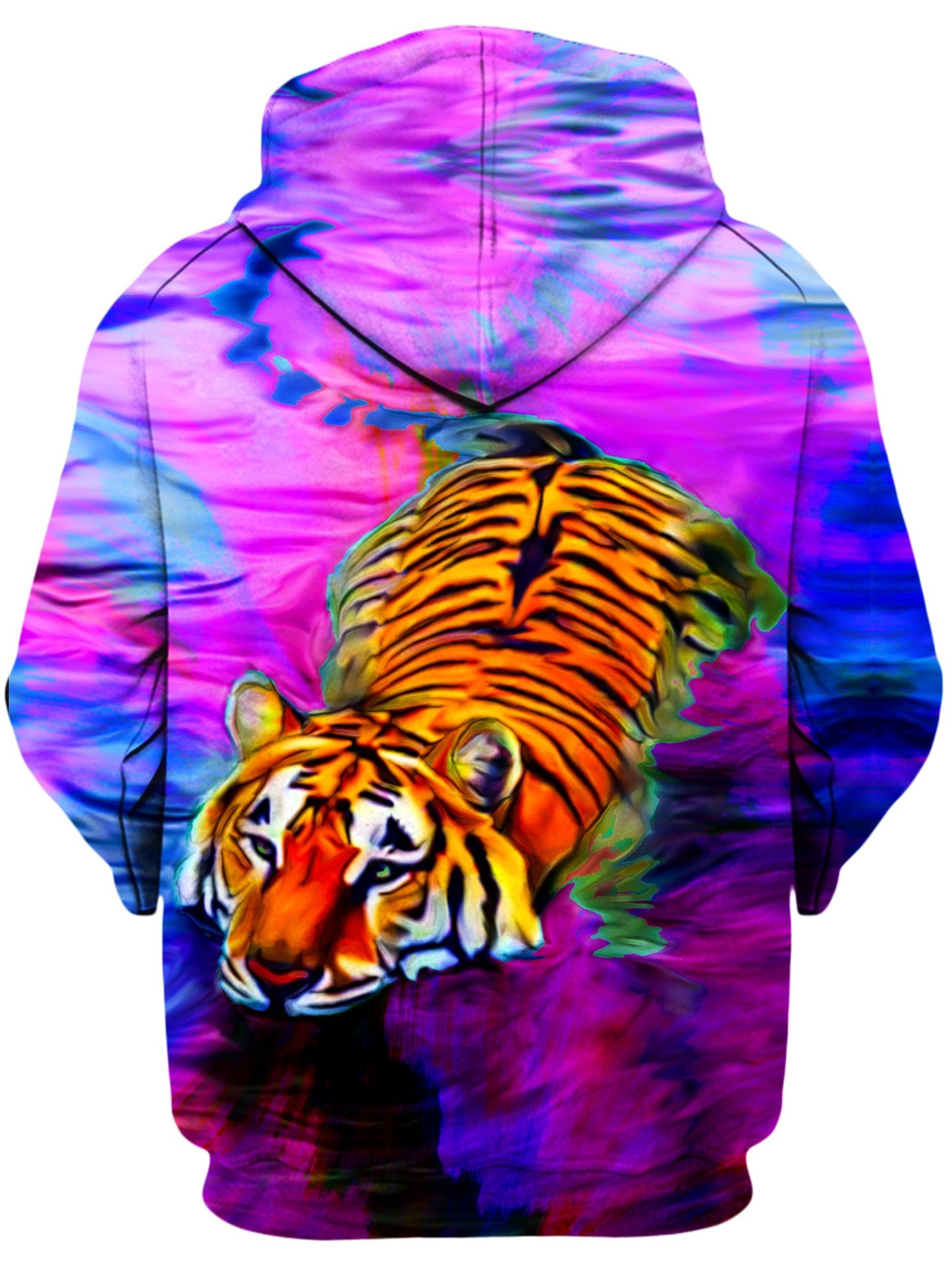 Water Tiger Unisex Zip-Up Hoodie, Heather McNeil, | iEDM