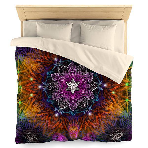 Geometric Vibes Duvet, Home Decor, | iEDM
