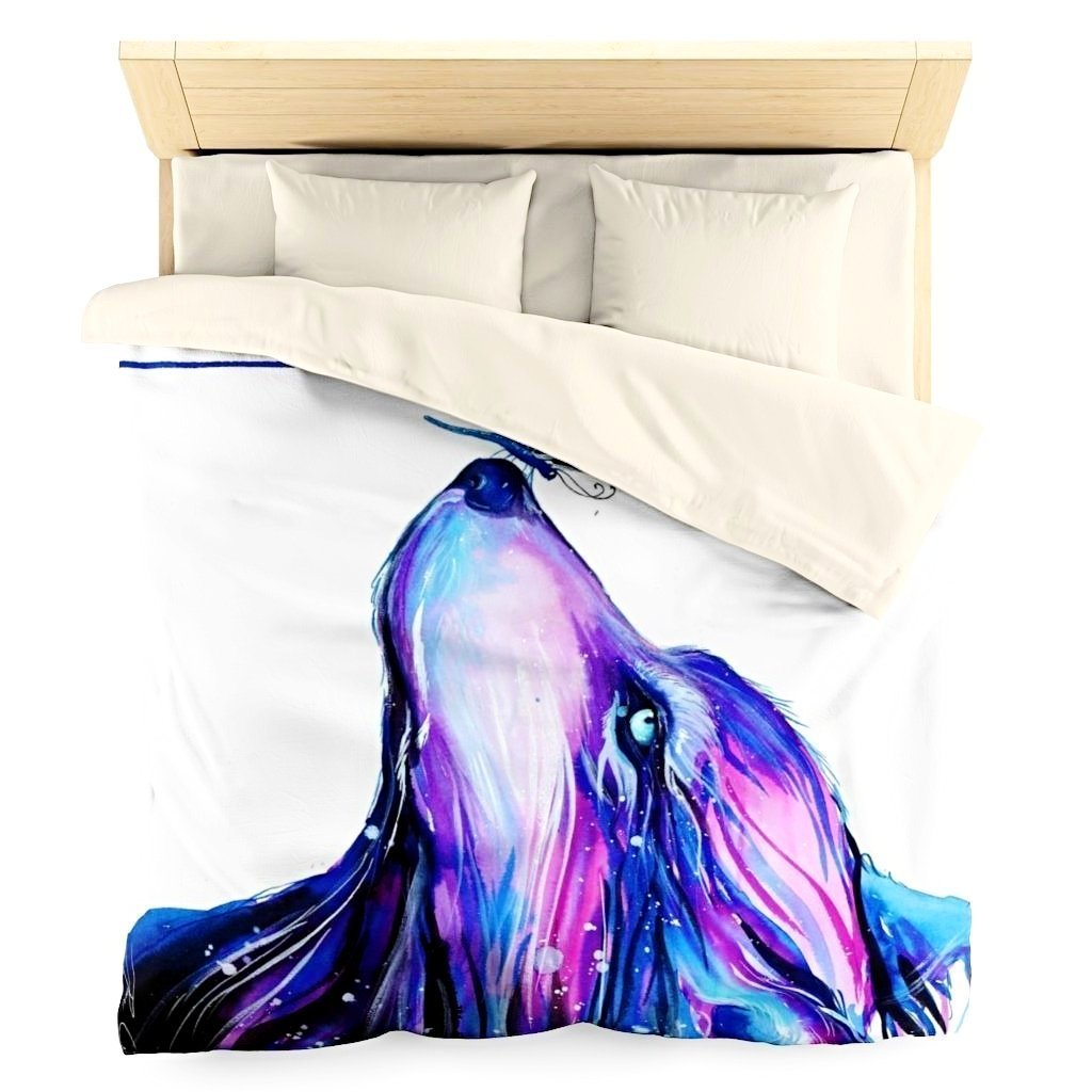 Home Decor Two Galaxies Duvet - iEDM