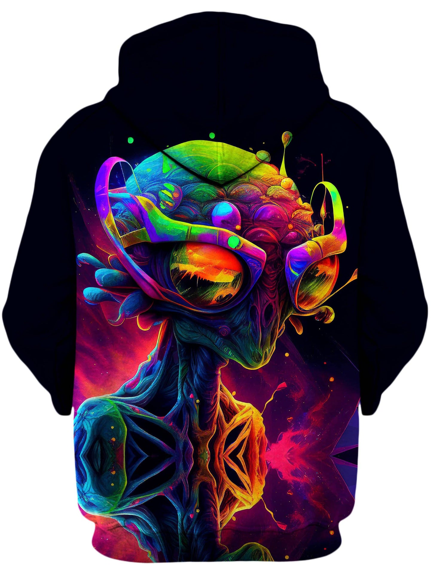 Psychedelic Alien Unisex Hoodie, iEDM, | iEDM