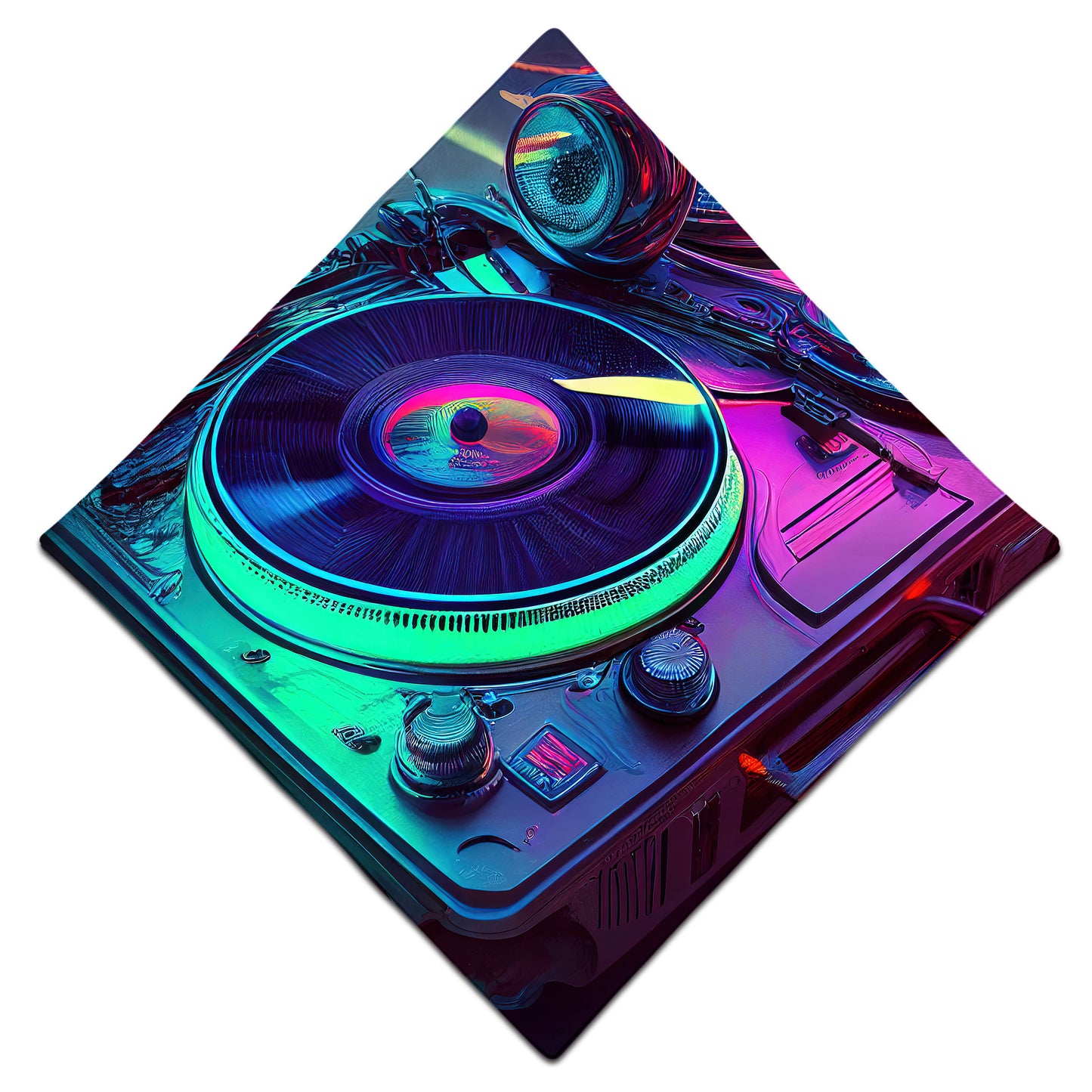 Neon Turntables Bandana, iEDM, | iEDM