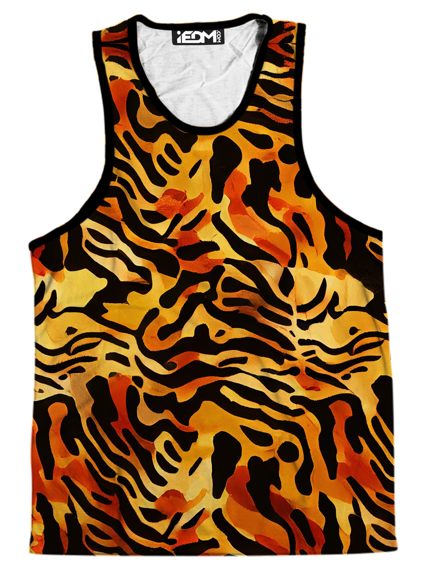 Tiger Camouflage Men's Tank, iEDM, | iEDM