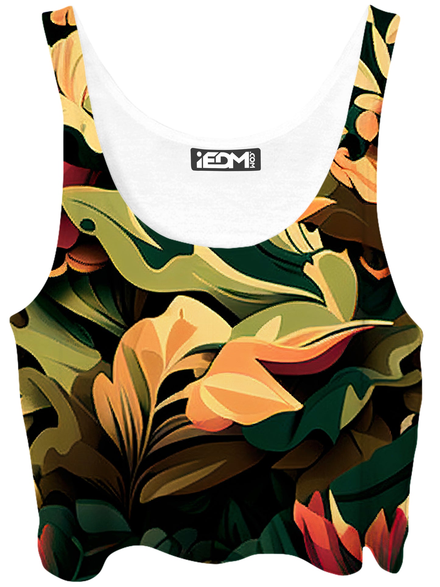 Floral Camo Crop Top, iEDM, | iEDM