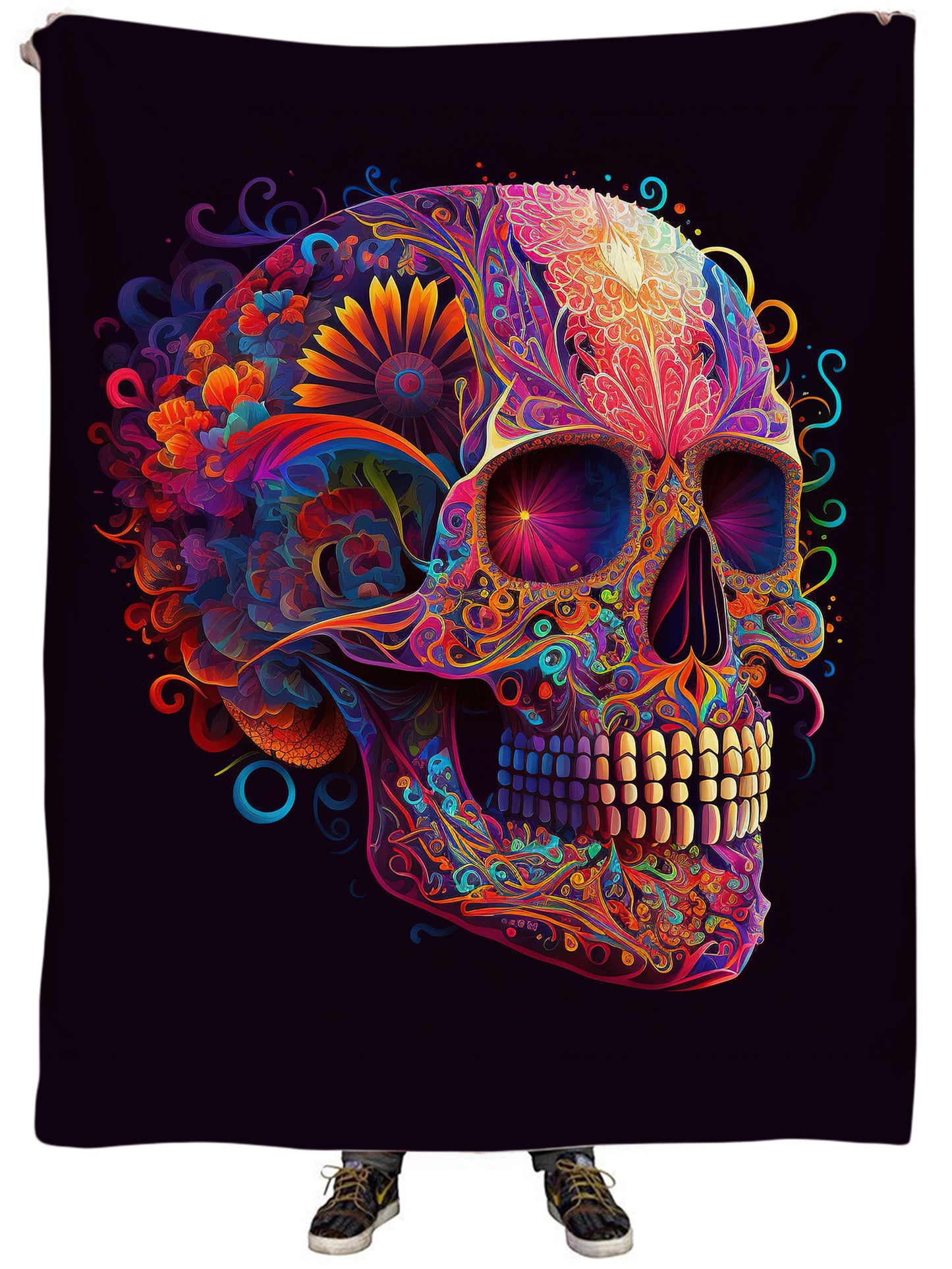 DOTD Skull Plush Blanket, iEDM, | iEDM