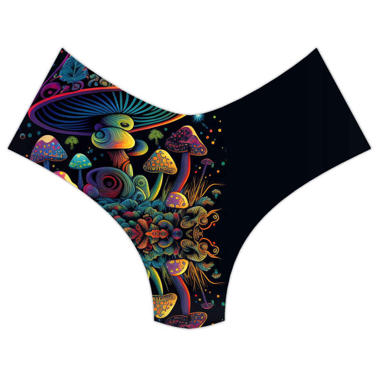 Psychedelic Mushroom Booty Shorts, iEDM, | iEDM