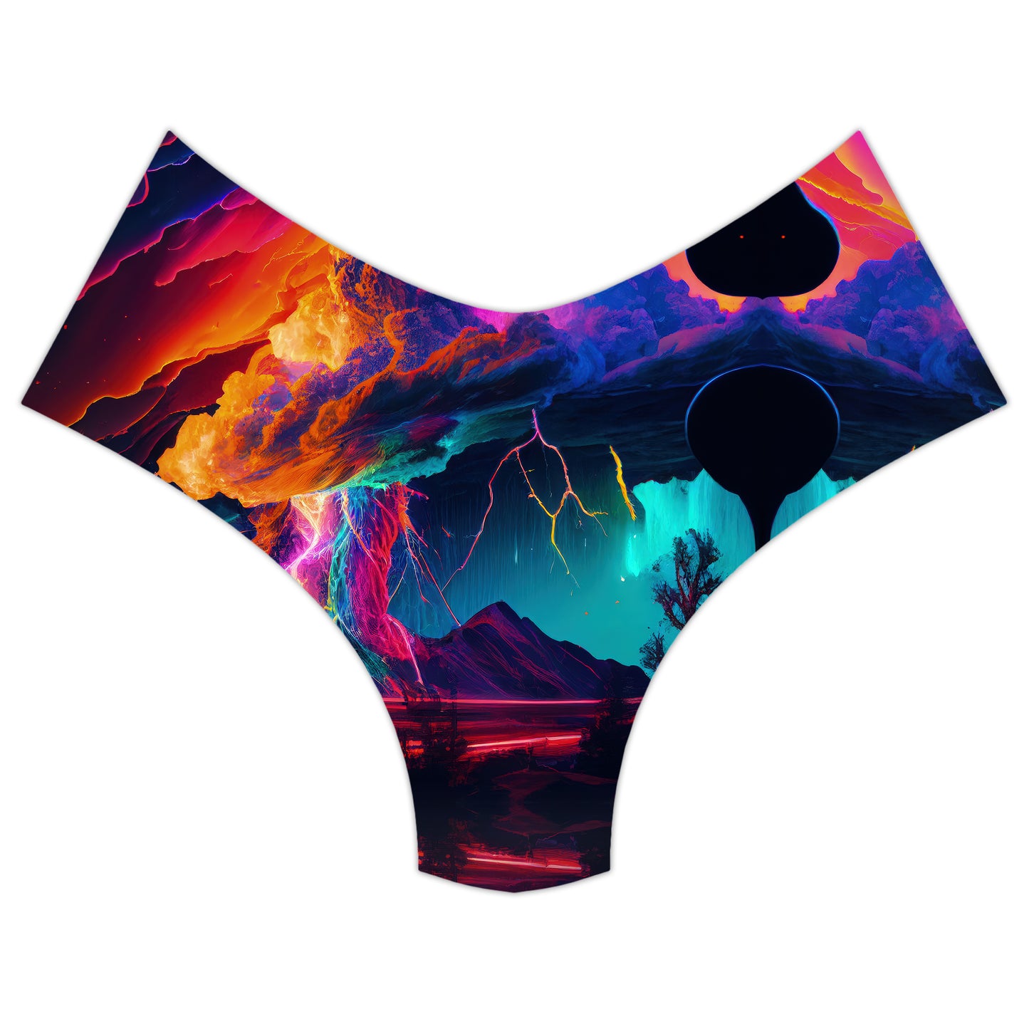 Rainbow Storm Booty Shorts, iEDM, | iEDM