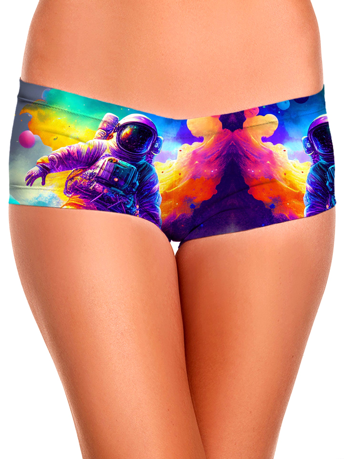 Floating Away Crop Top and Booty Shorts Combo, iEDM, | iEDM