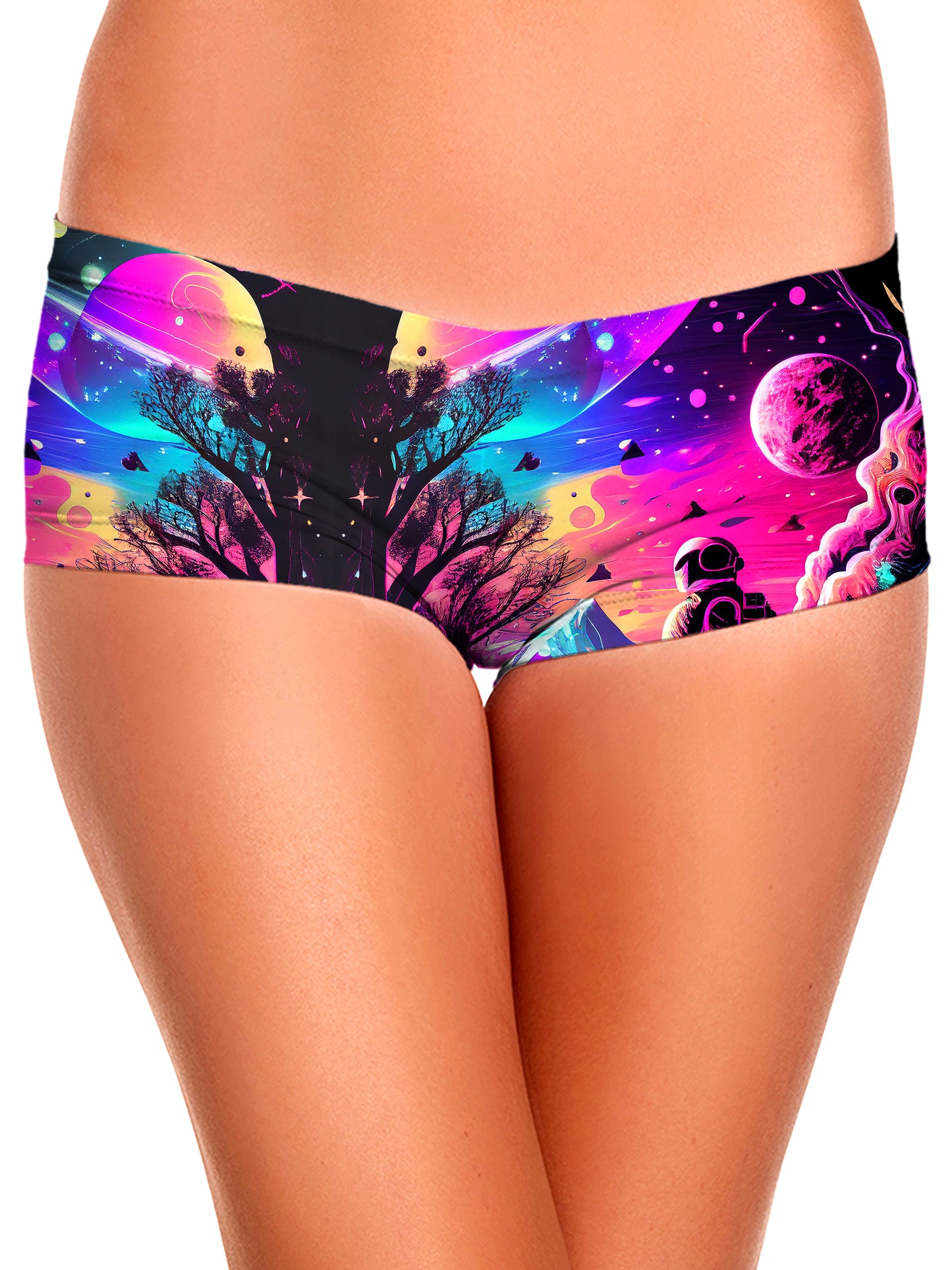 Metasphere Crop Top and Booty Shorts Combo, iEDM, | iEDM