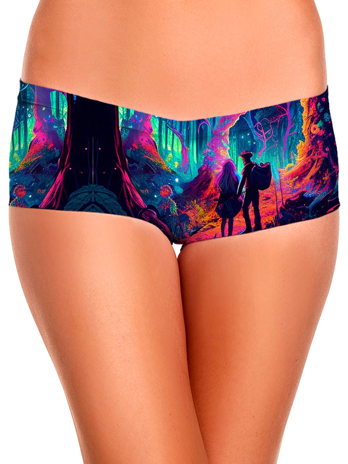 Soulmates Crop Top and Booty Shorts Combo, iEDM, | iEDM
