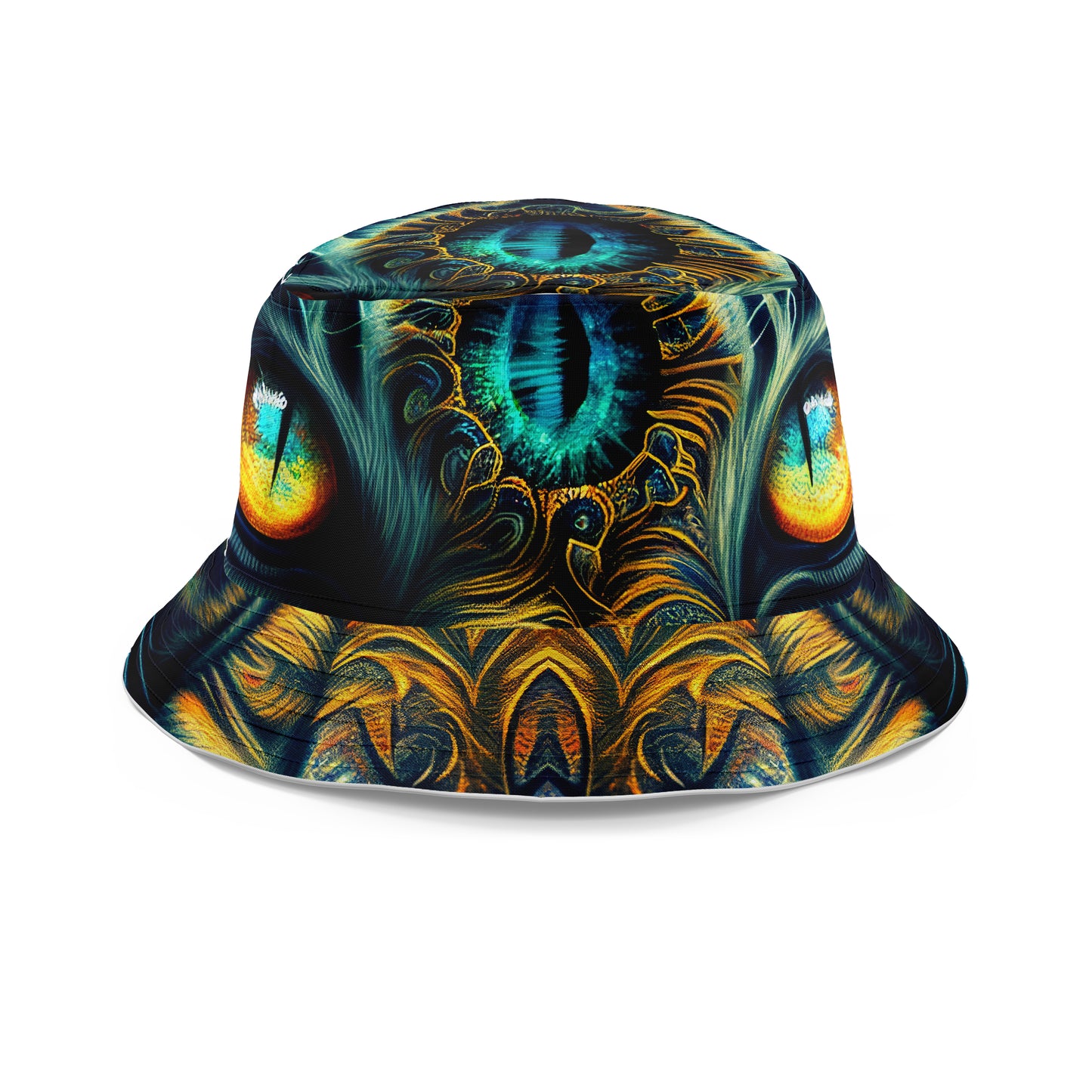 Tiger Eyes Psychedelic Bucket Hat, iEDM, | iEDM