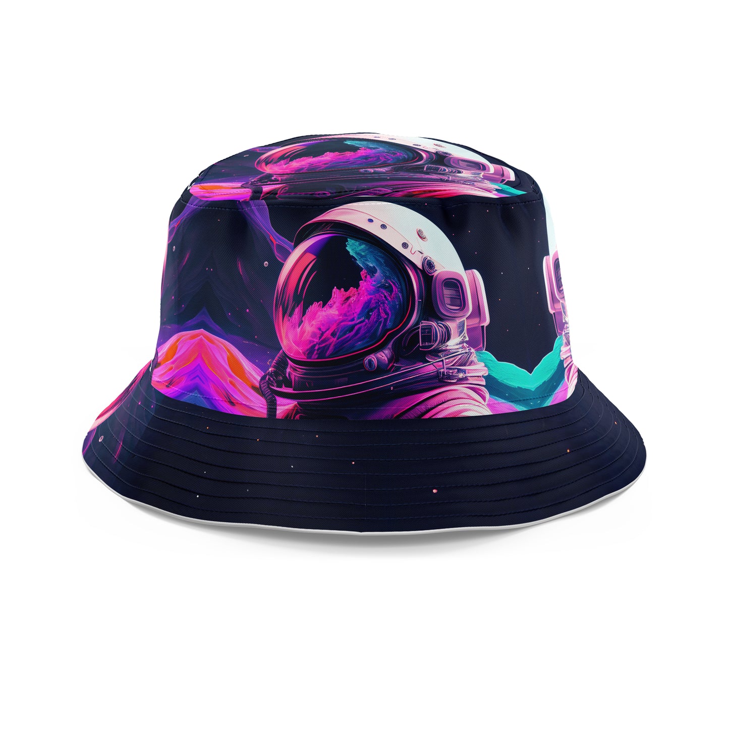 Vaporwave Astronaut 06 Bucket Hat, iEDM, | iEDM
