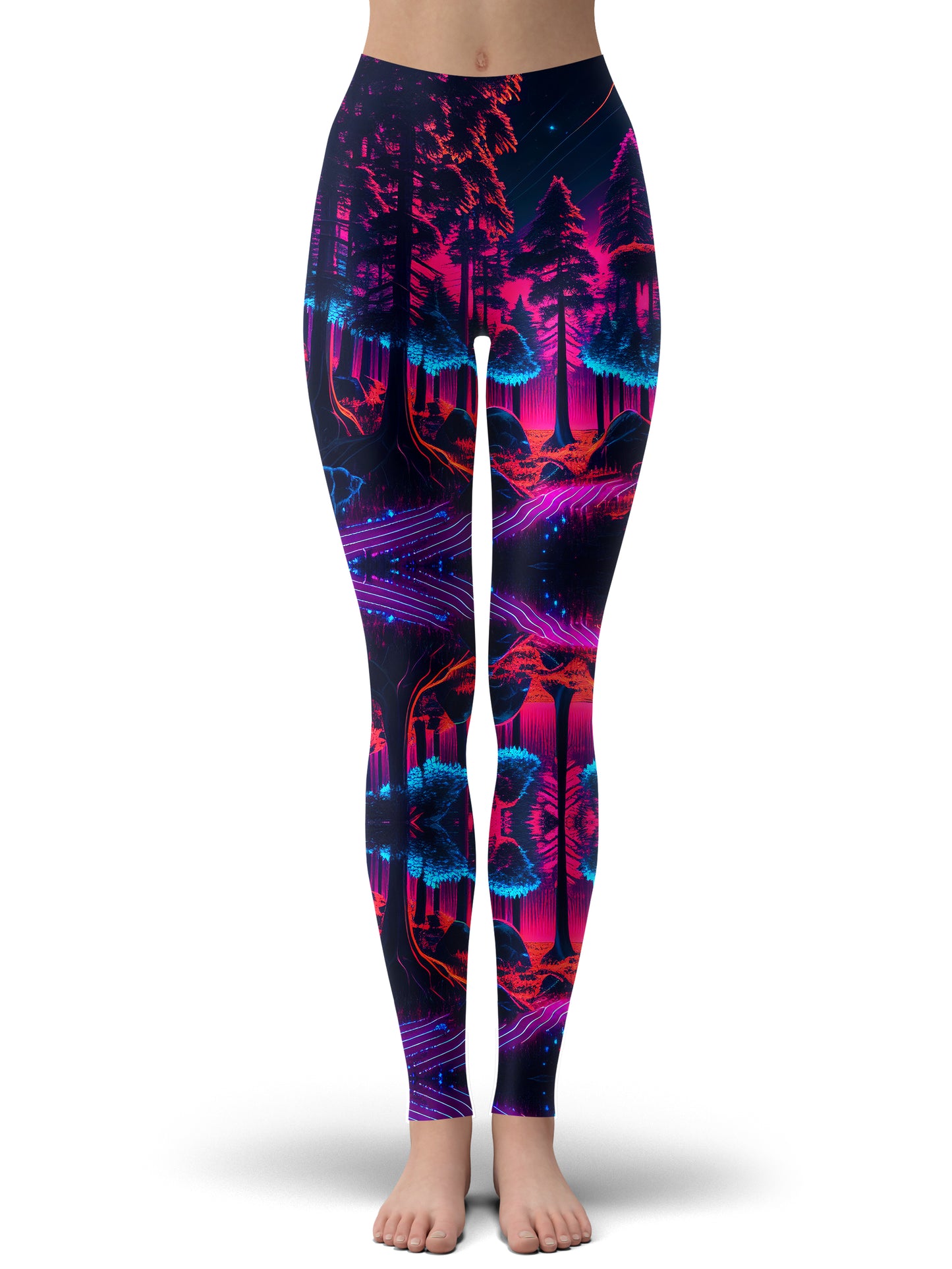 Neon Forest Rave Bra and Leggings Combo, iEDM, | iEDM
