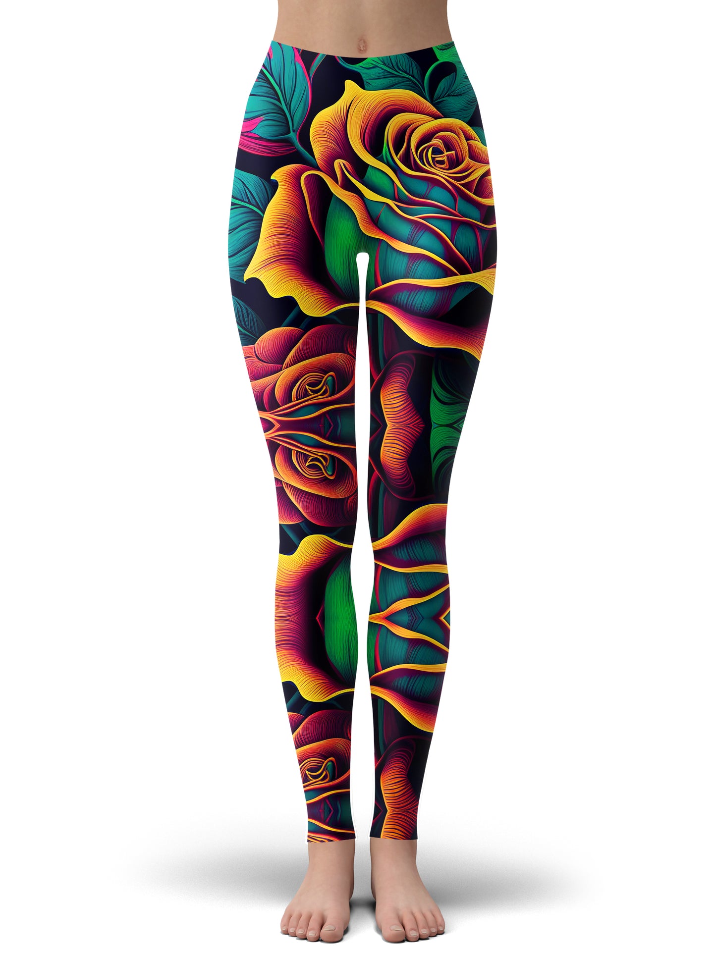 Rosebud Crop Top and Leggings Combo, iEDM, | iEDM
