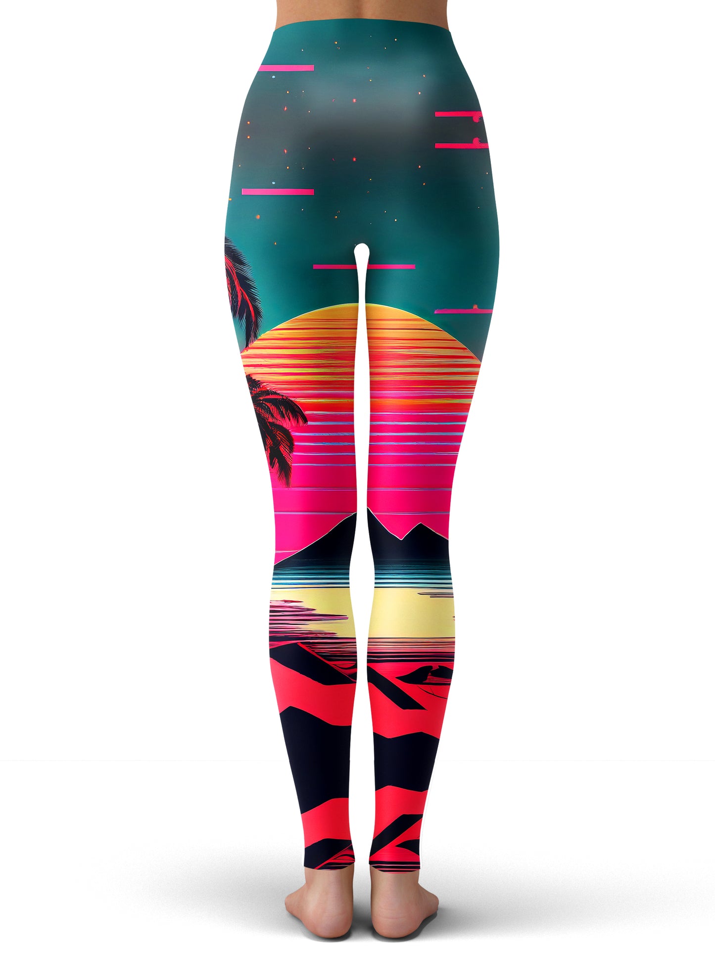 Beach Sunset Leggings, iEDM, | iEDM