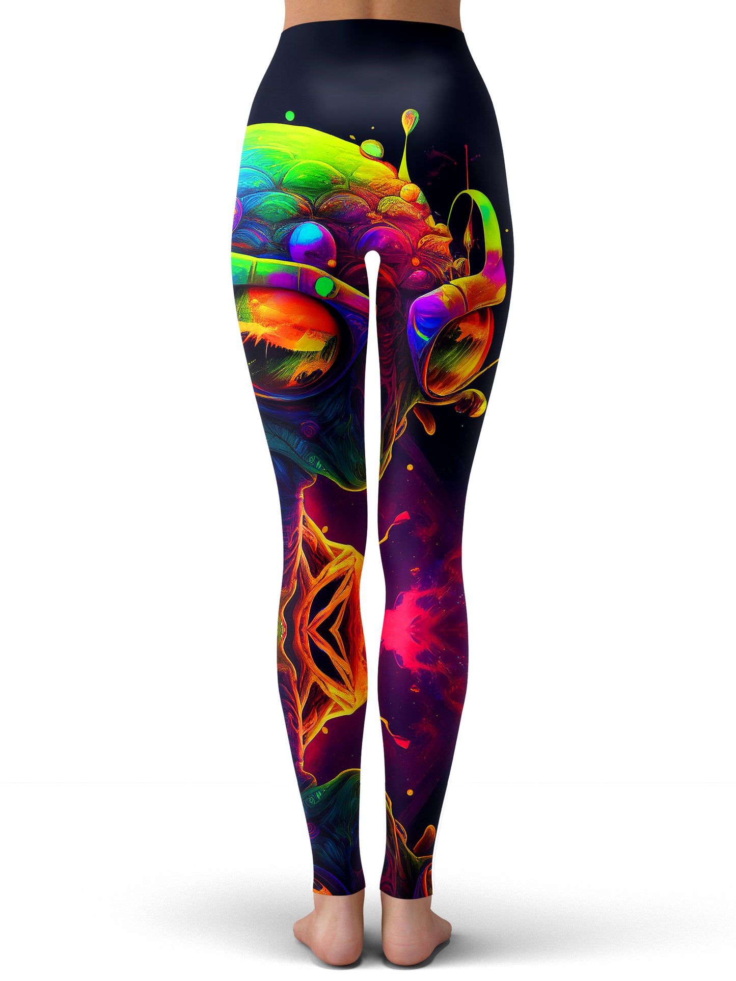 Psychedelic Alien Leggings, iEDM, | iEDM