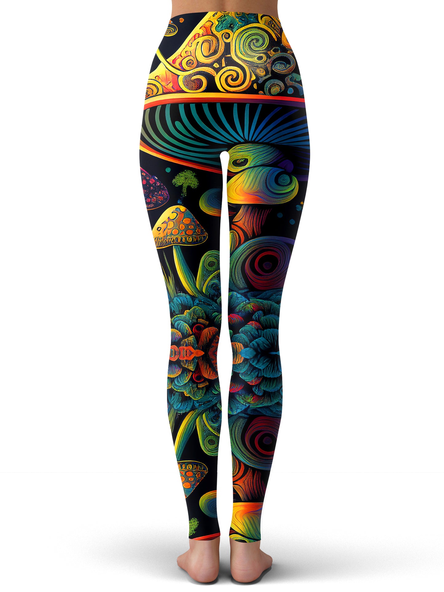 Psychedelic Mushroom Leggings, iEDM, | iEDM