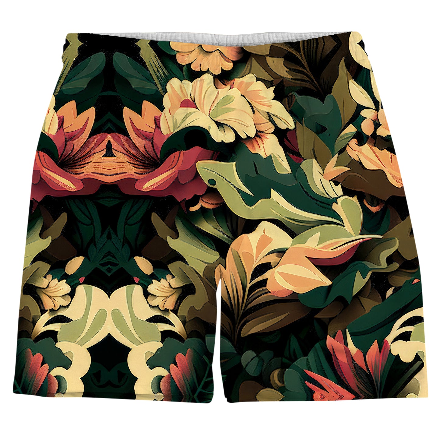Floral Camo T-Shirt and Shorts Combo, iEDM, | iEDM
