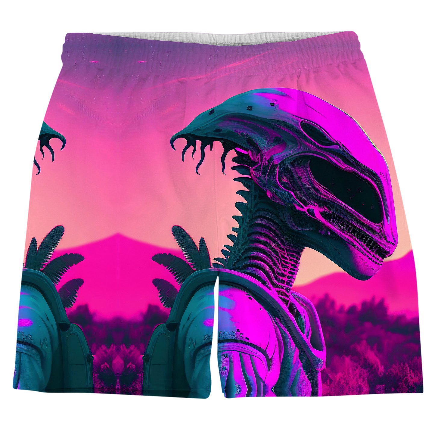 Vaporwave Alien Weekend Shorts, iEDM, | iEDM