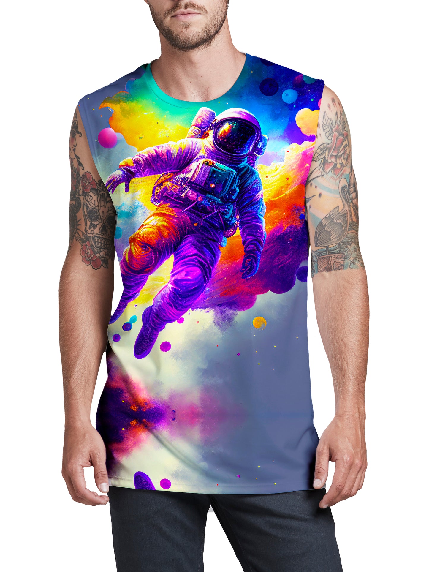 Floating Away Men's Muscle Tank, iEDM, | iEDM