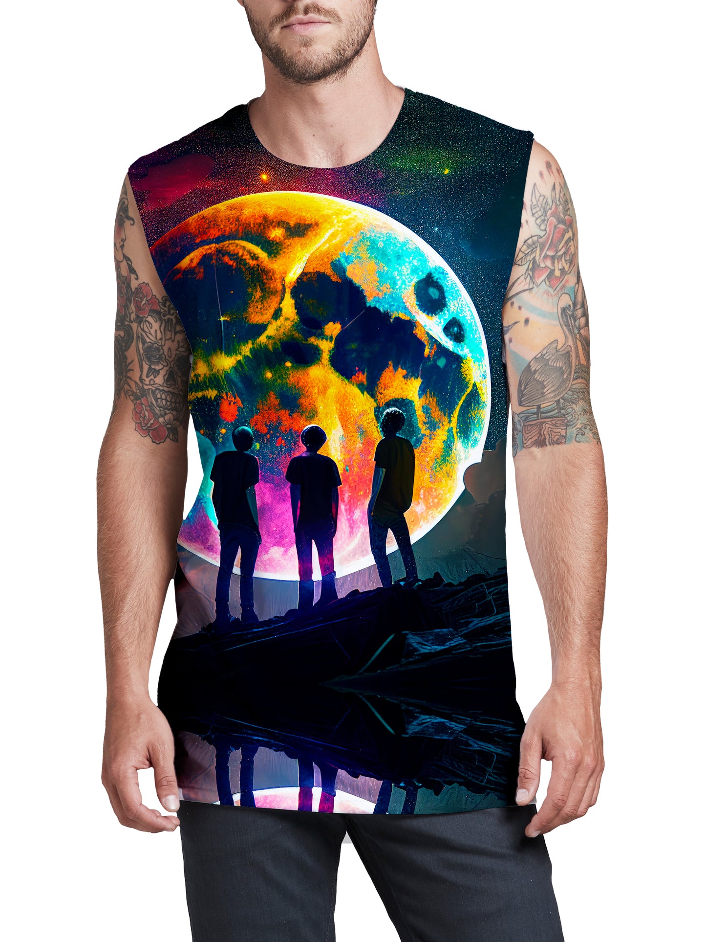 Lost In Space Men's Muscle Tank, iEDM, | iEDM