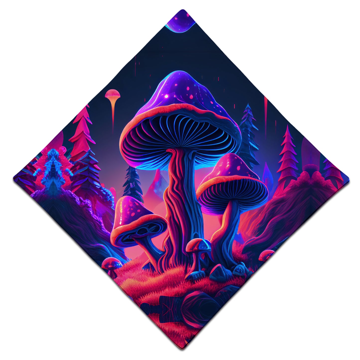 Shroom Trip Bandana, iEDM, | iEDM