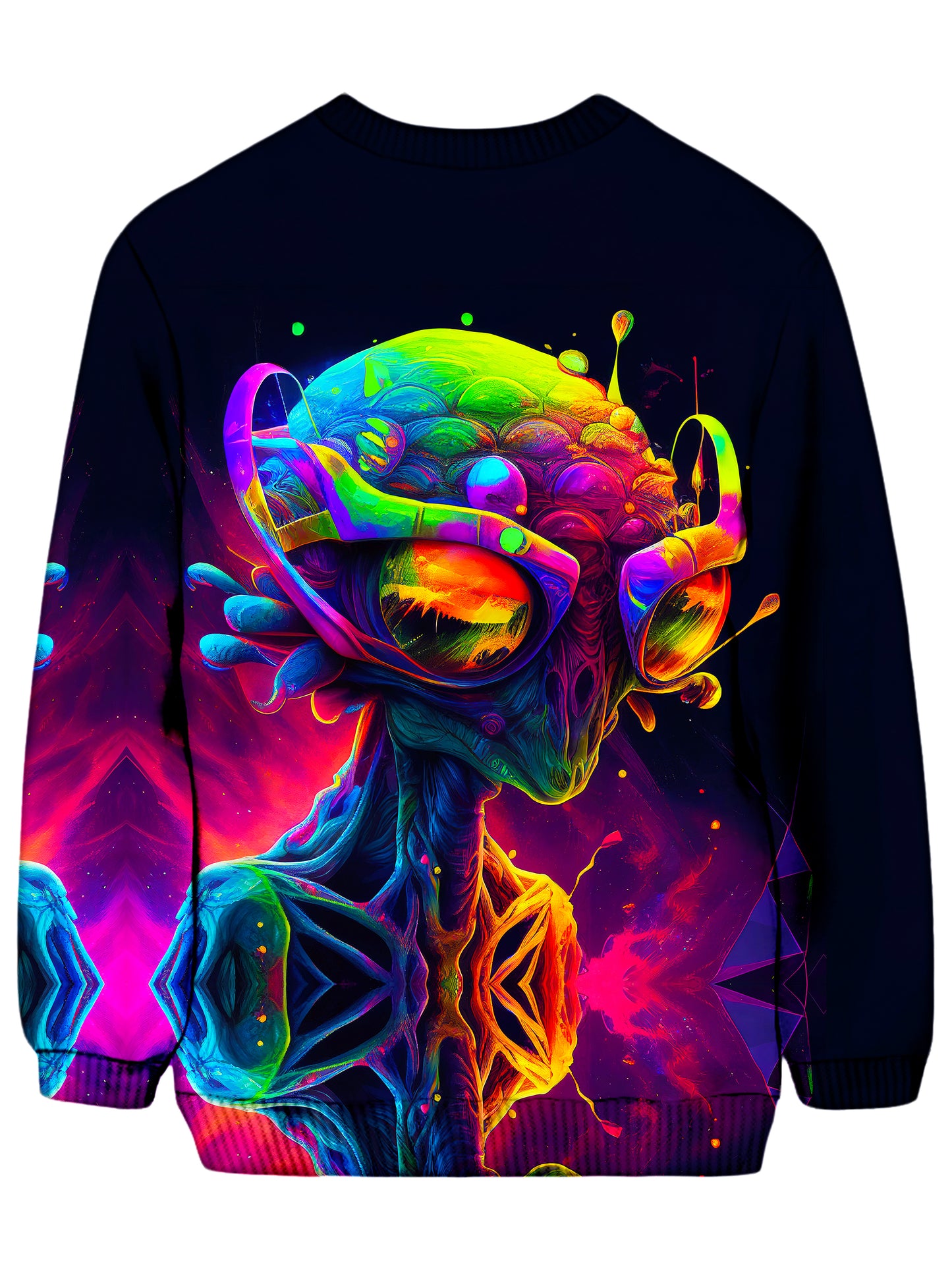 Psychedelic Alien Sweatshirt, iEDM, | iEDM