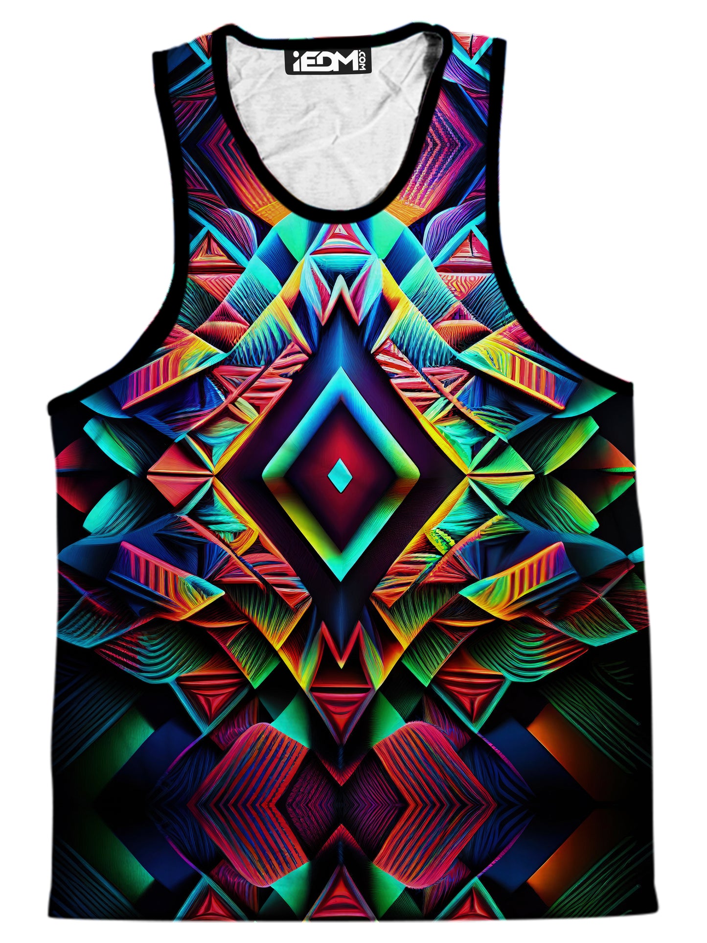 Psychedelic Tribal Men's Tank, iEDM, | iEDM